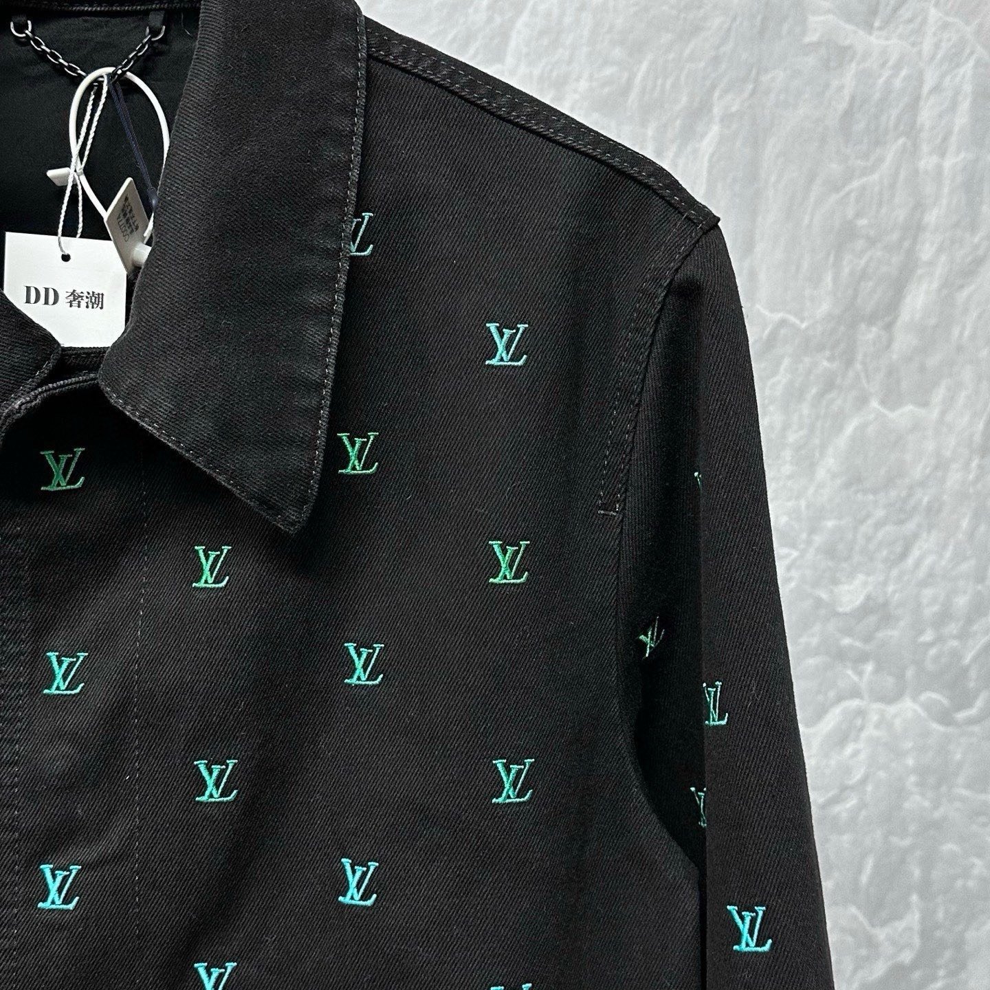Louis Vuitton FW25 Embroidered Denim Jacket — back