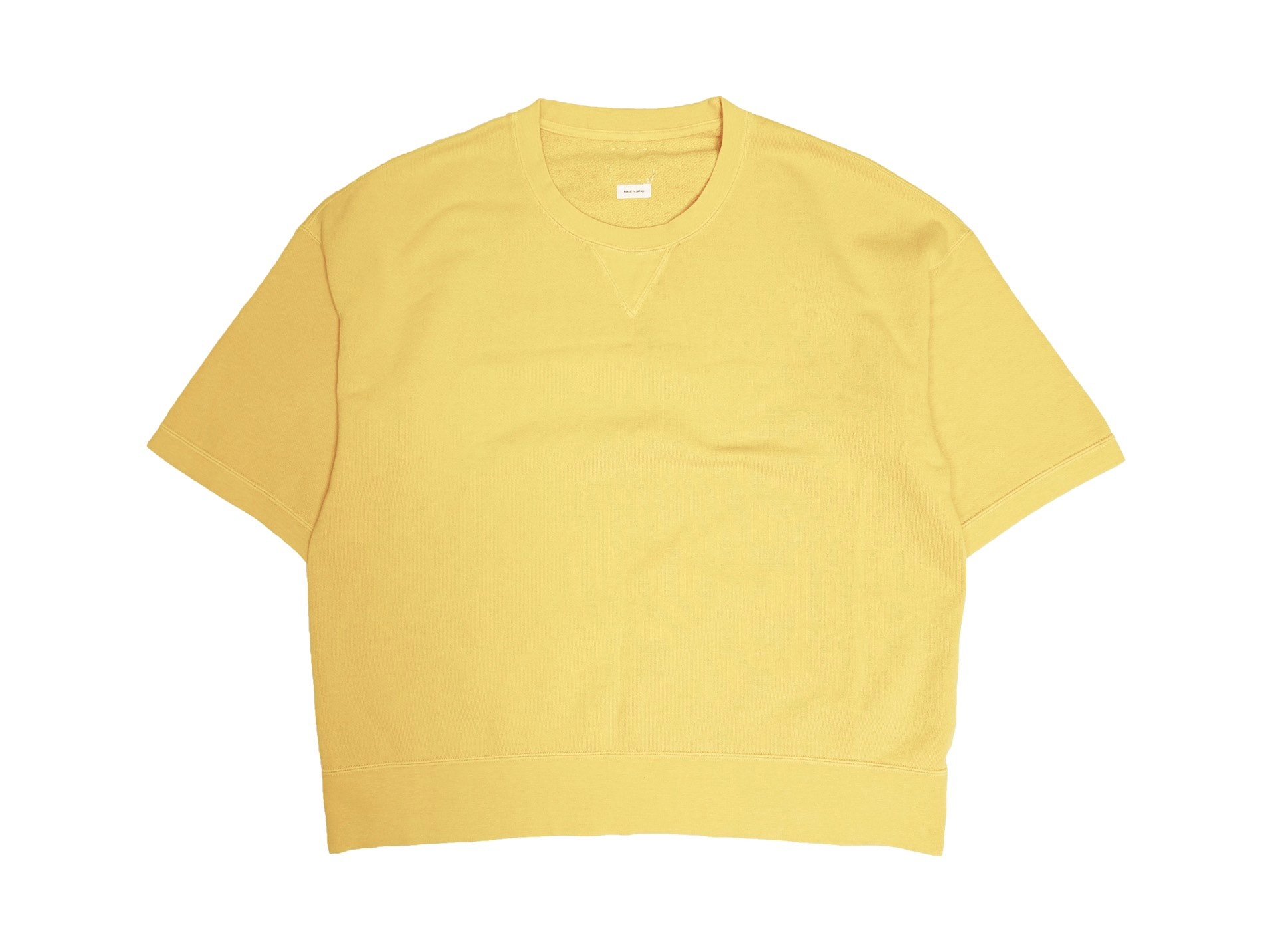 visvim JUMBO SB SWEAT S/S DMGD