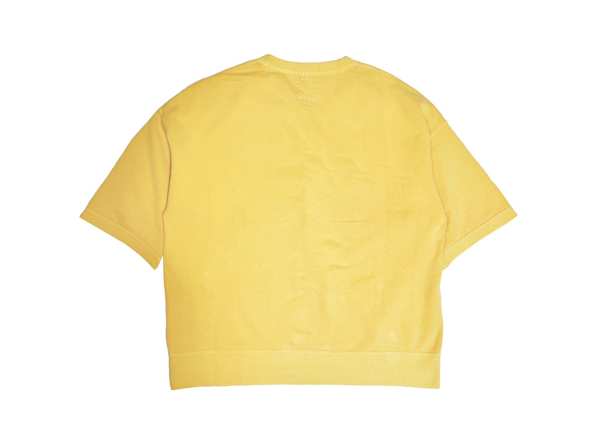 visvim JUMBO SB SWEAT S/S DMGD — front