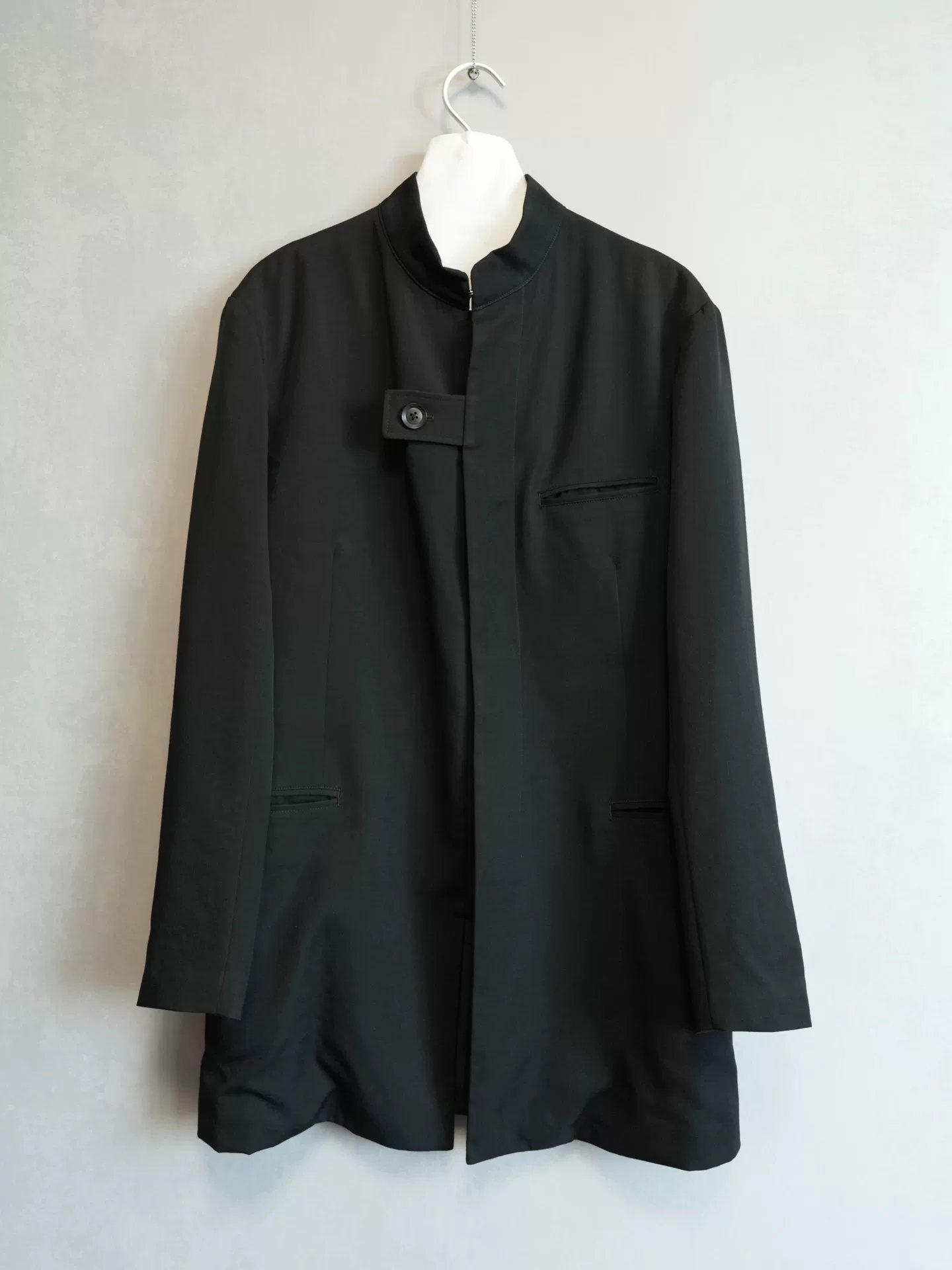 Yohji Yamamoto 18AW Hidden Button Wool Jacket