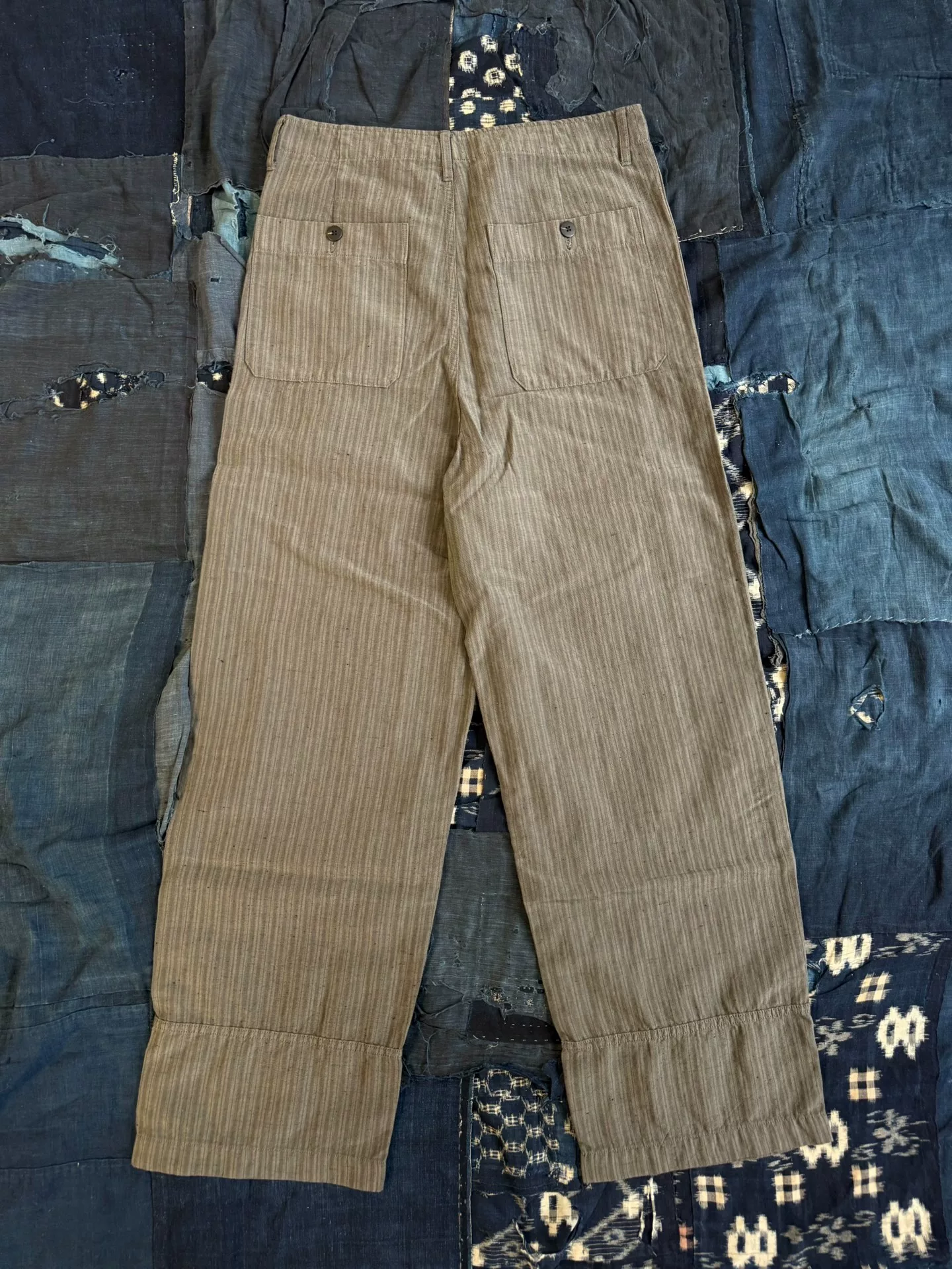 VISVIM 25SS EX WIDE STRIPE CHINO — front