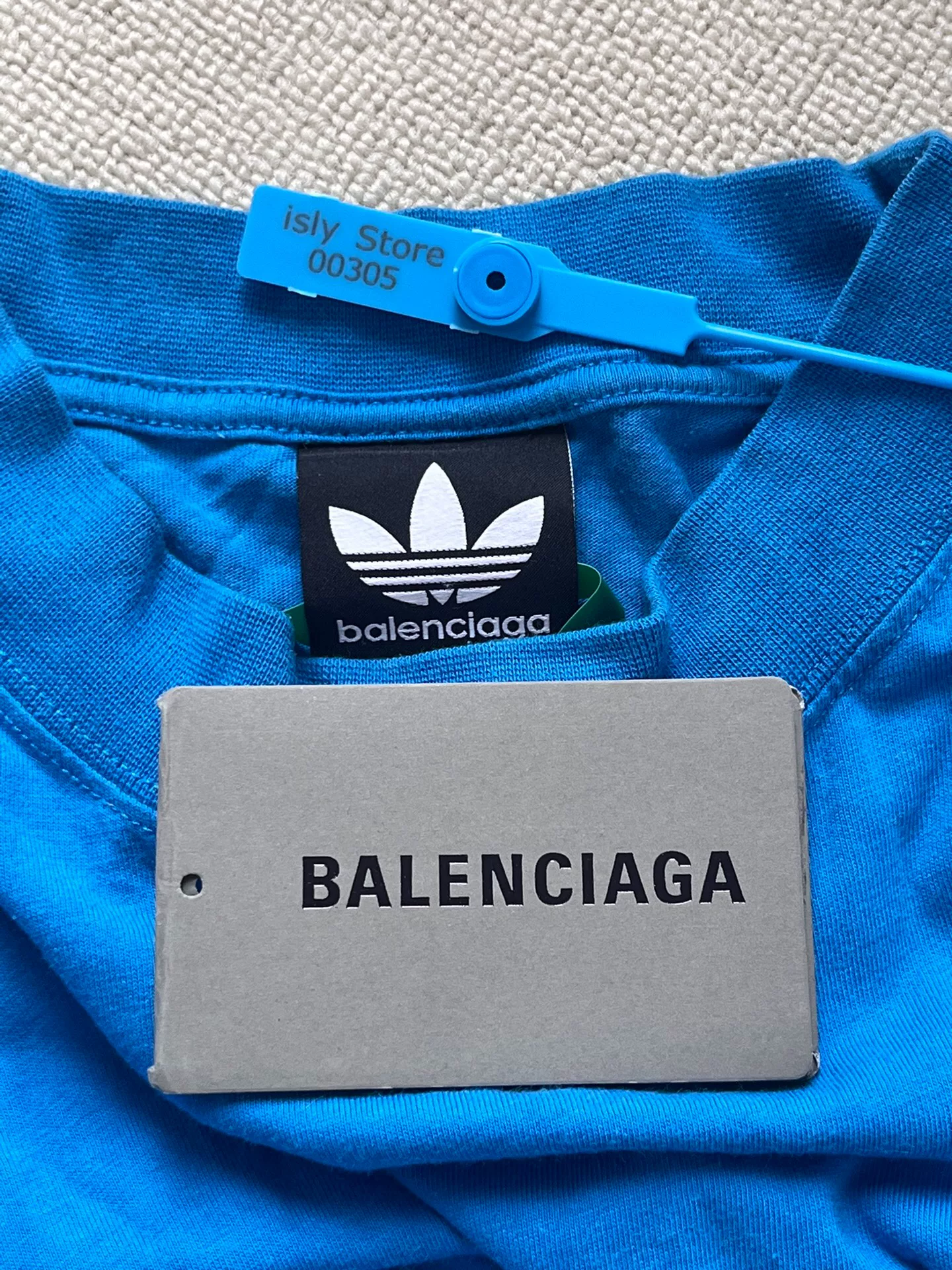 Balenciaga x adidas Logo T-Shirt — back