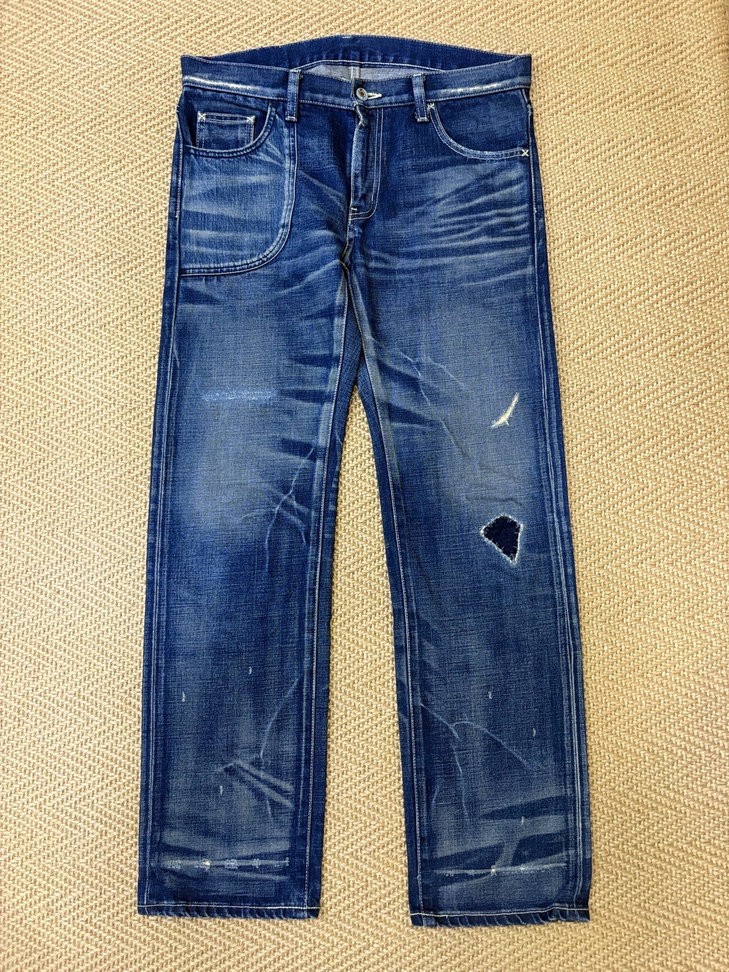 Neighborhood 05 Lightning Destroyed Jeans