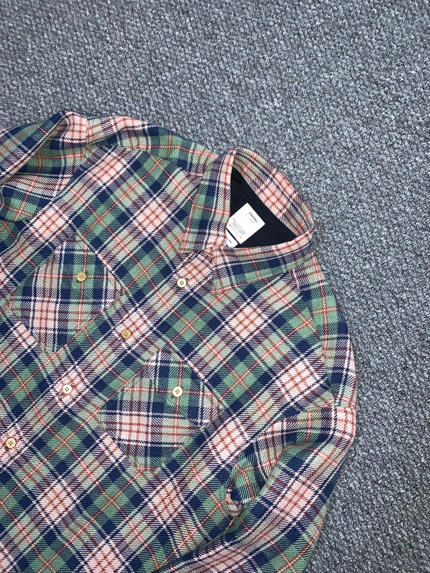 visvim Lumber Shirt — back