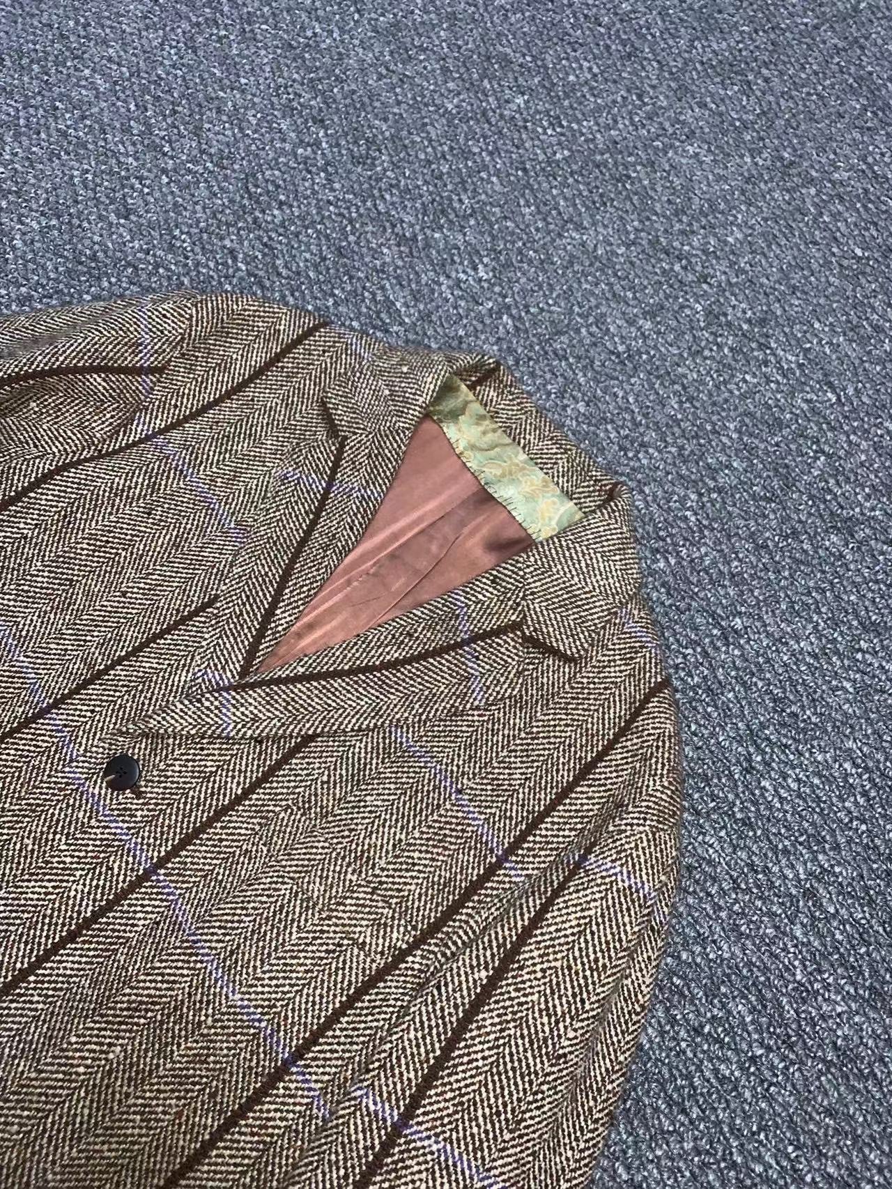visvim 23AW YARDBIRD HERRINGBONE Blazer — front