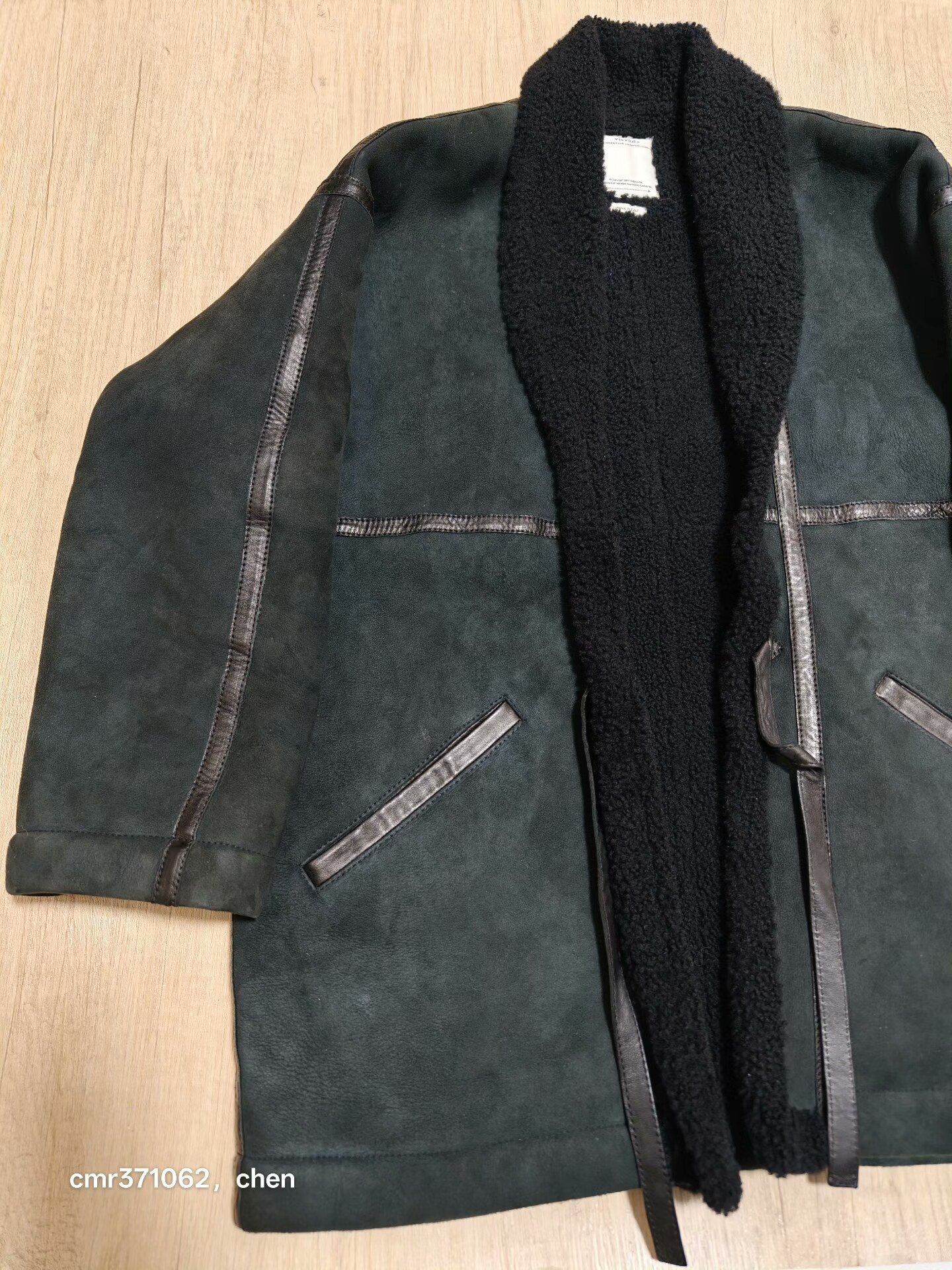 VISVIM 18AW SANJURO GI IT VEG SHRLNG — front