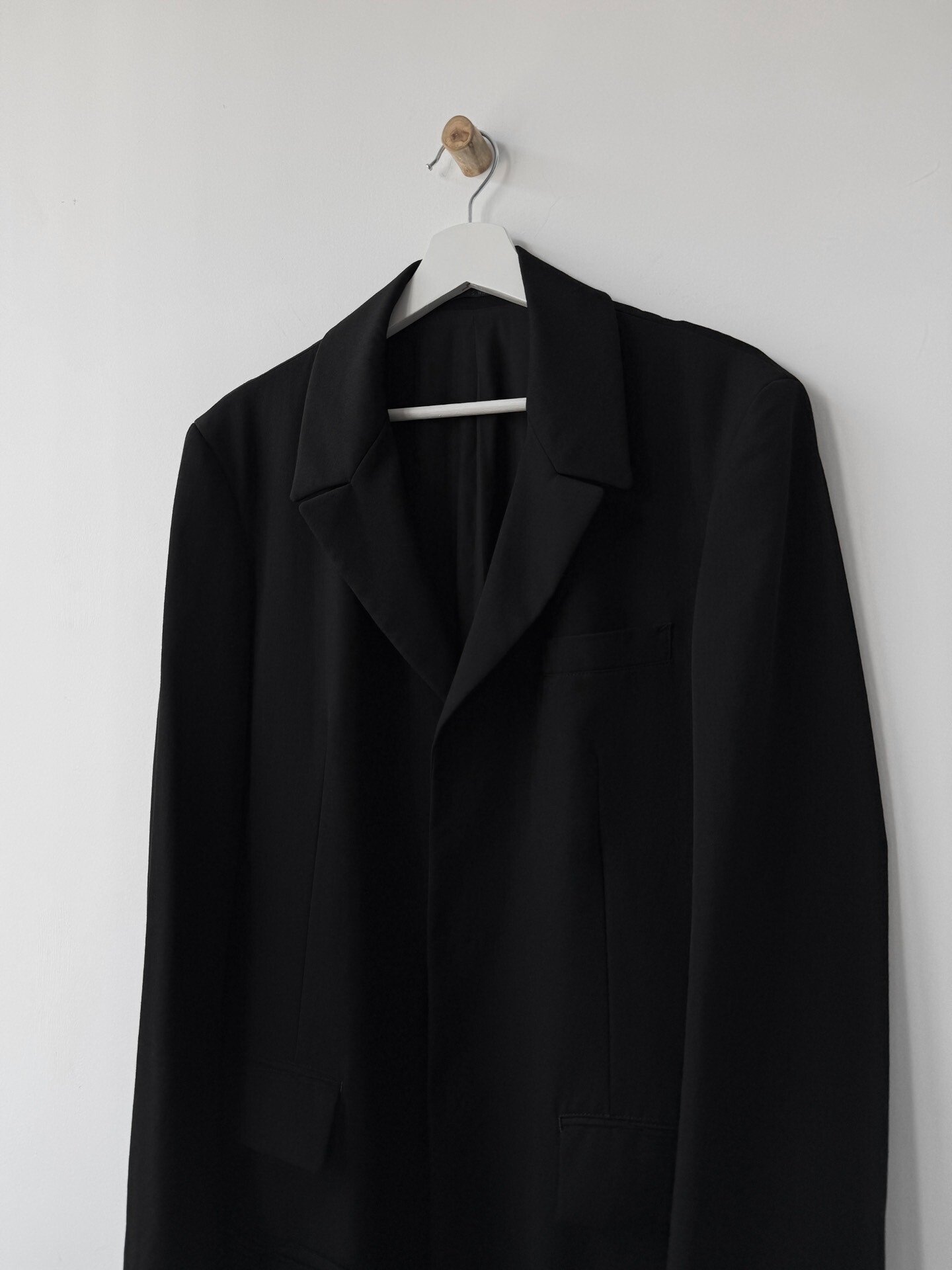Yohji Yamamoto 20AW DR.JKT Wool Coat — front