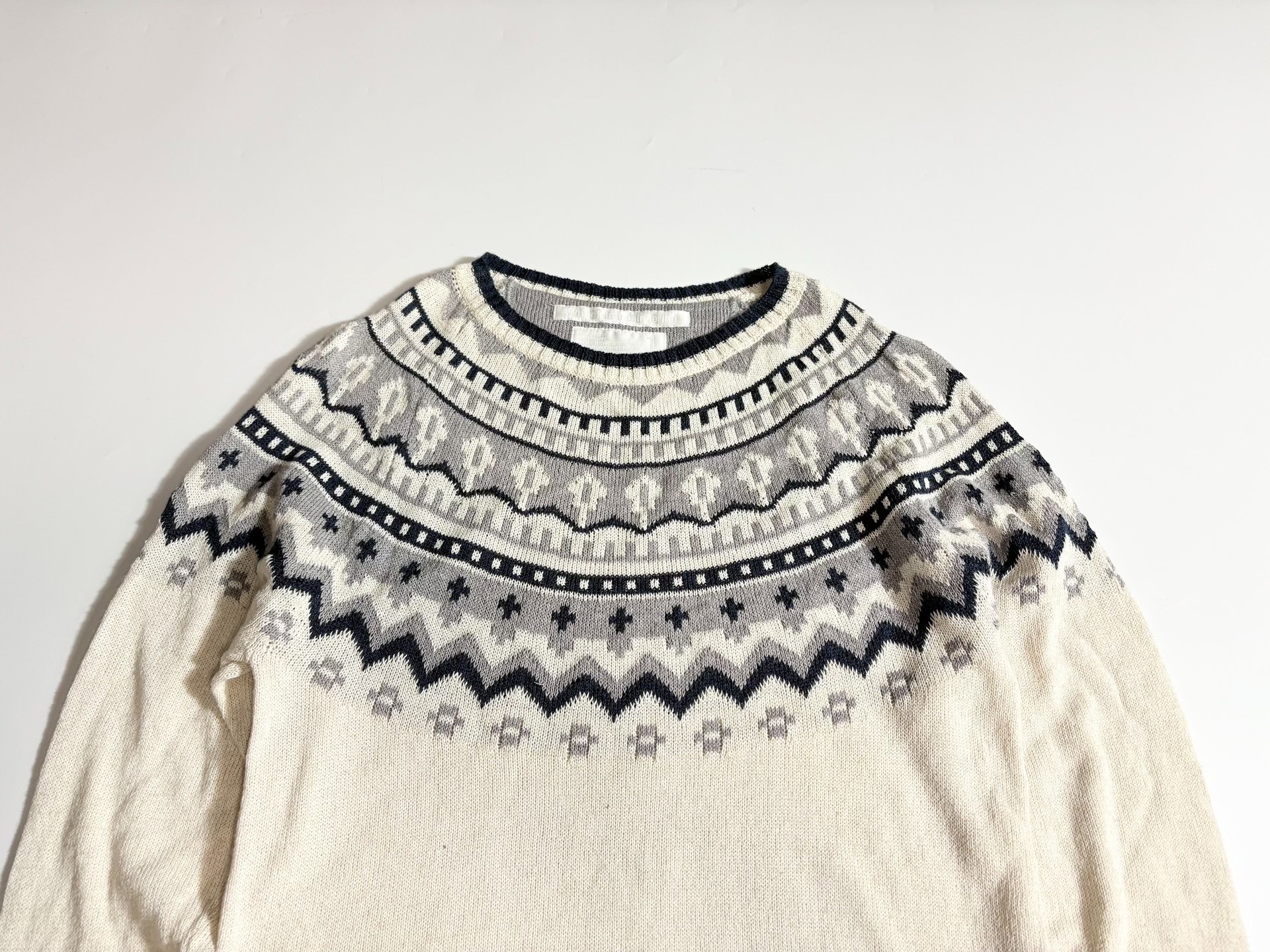 White Mountianeering Off-White Sweater — detail