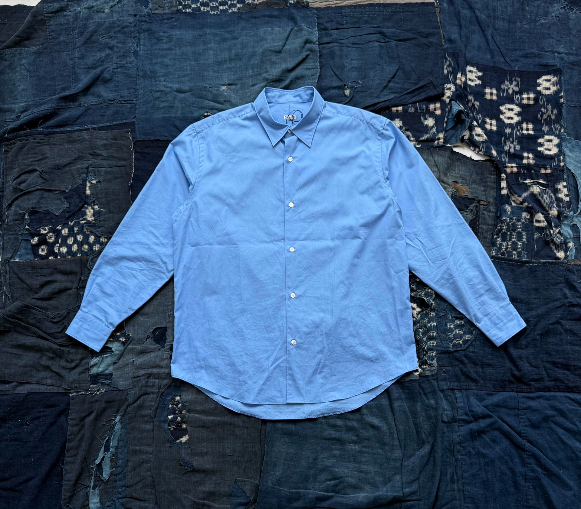 A.PRESSE Regular Collar Loose Shirt