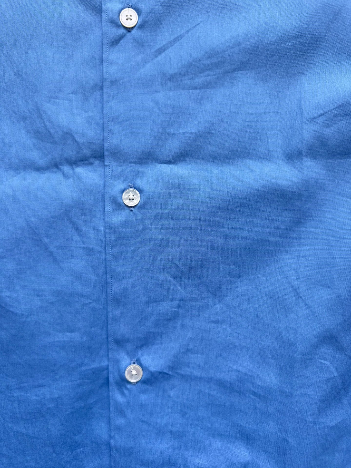 A.PRESSE Regular Collar Loose Shirt — label