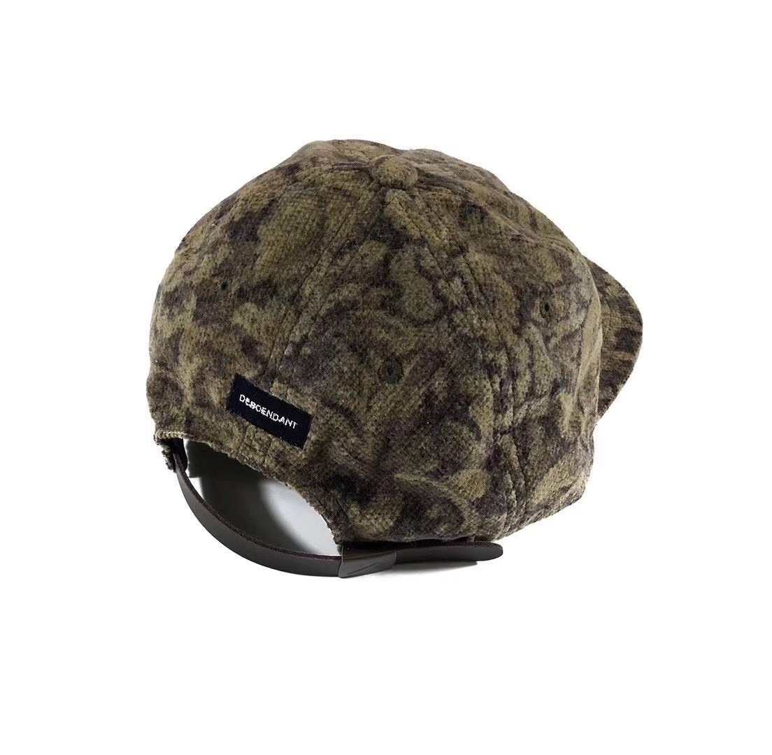 Descendant 19AW Camouflage Baseball Cap — front