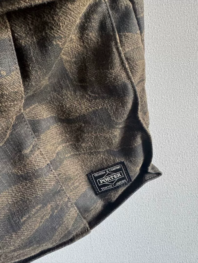 Porter Boston Camouflage 2way Shoulder Bag — back
