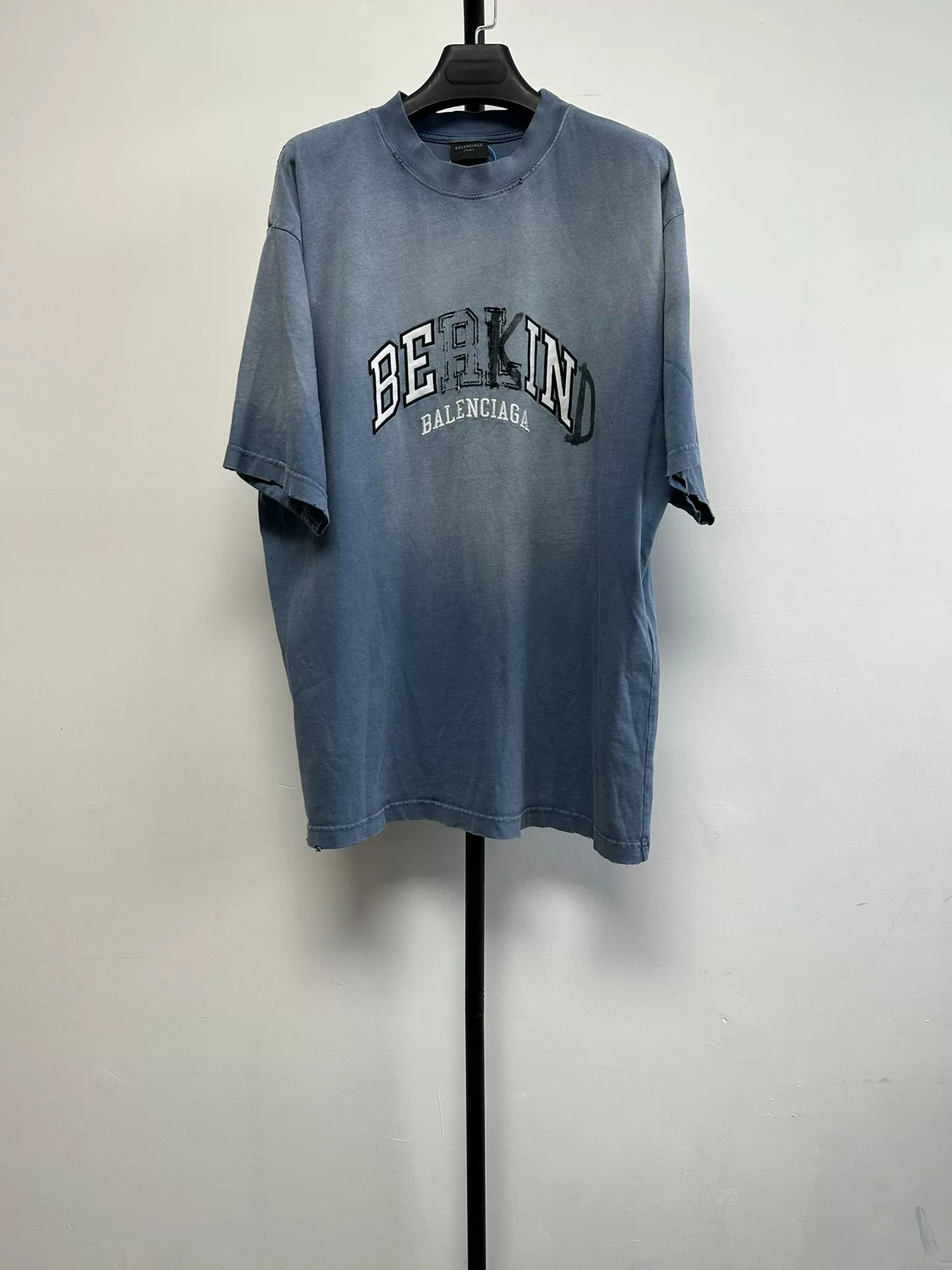 Balenciaga BE KIND Print Oversized T-shirt