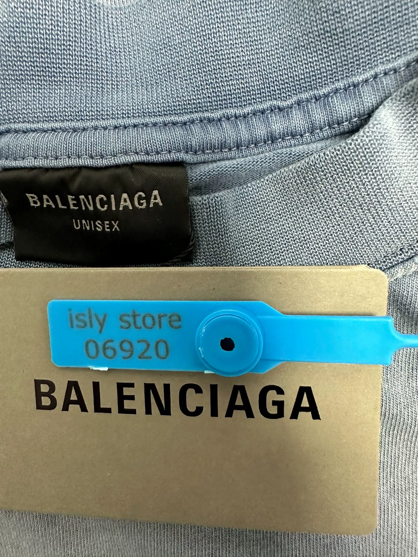 Balenciaga BE KIND Print Oversized T-shirt — back