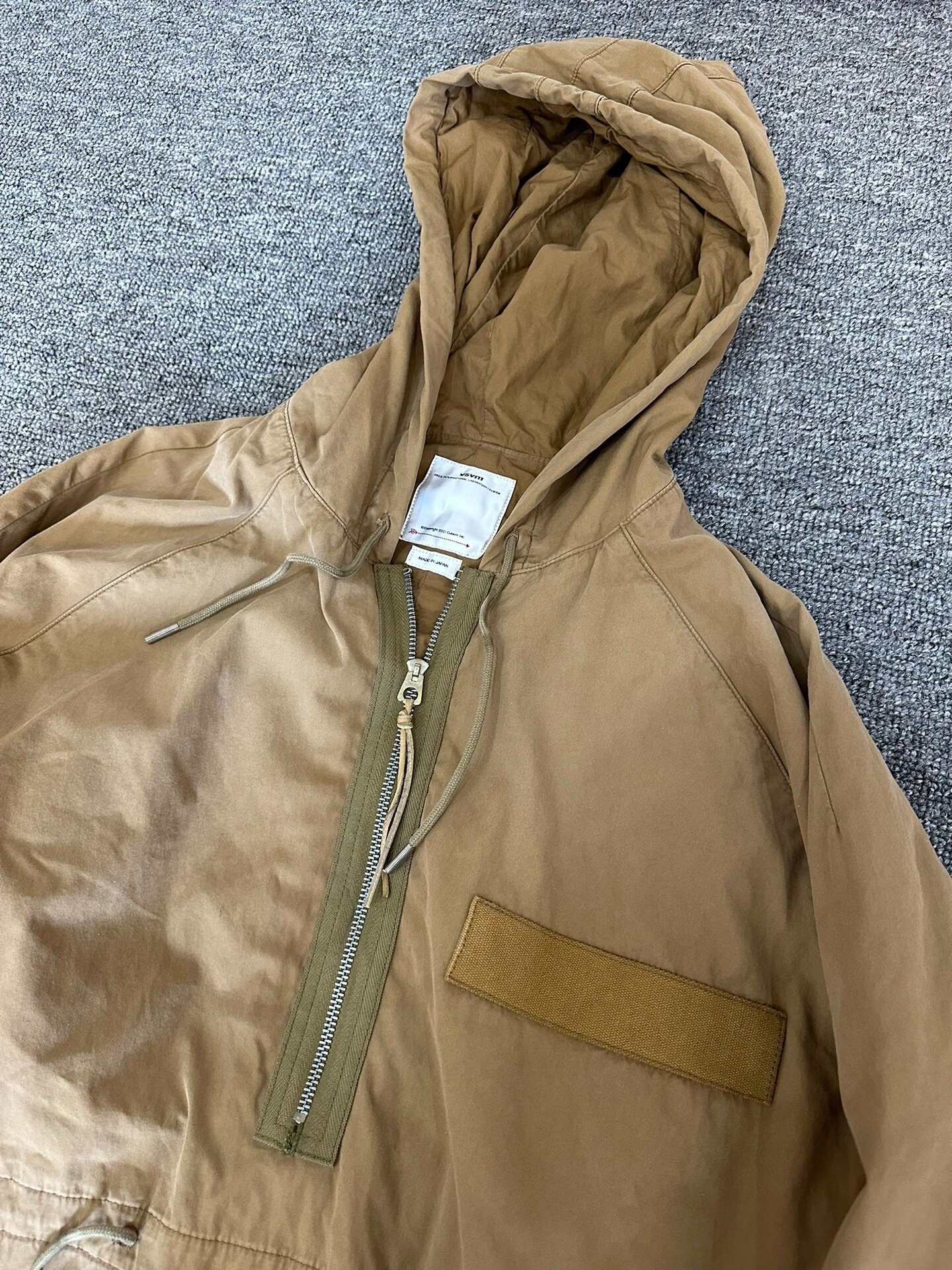 visvim dorset six five — label