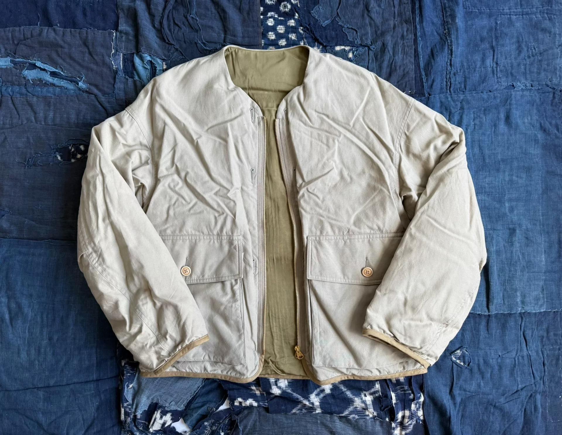 VISVIM 25AW IRIS DOWN JKT Reversible — front
