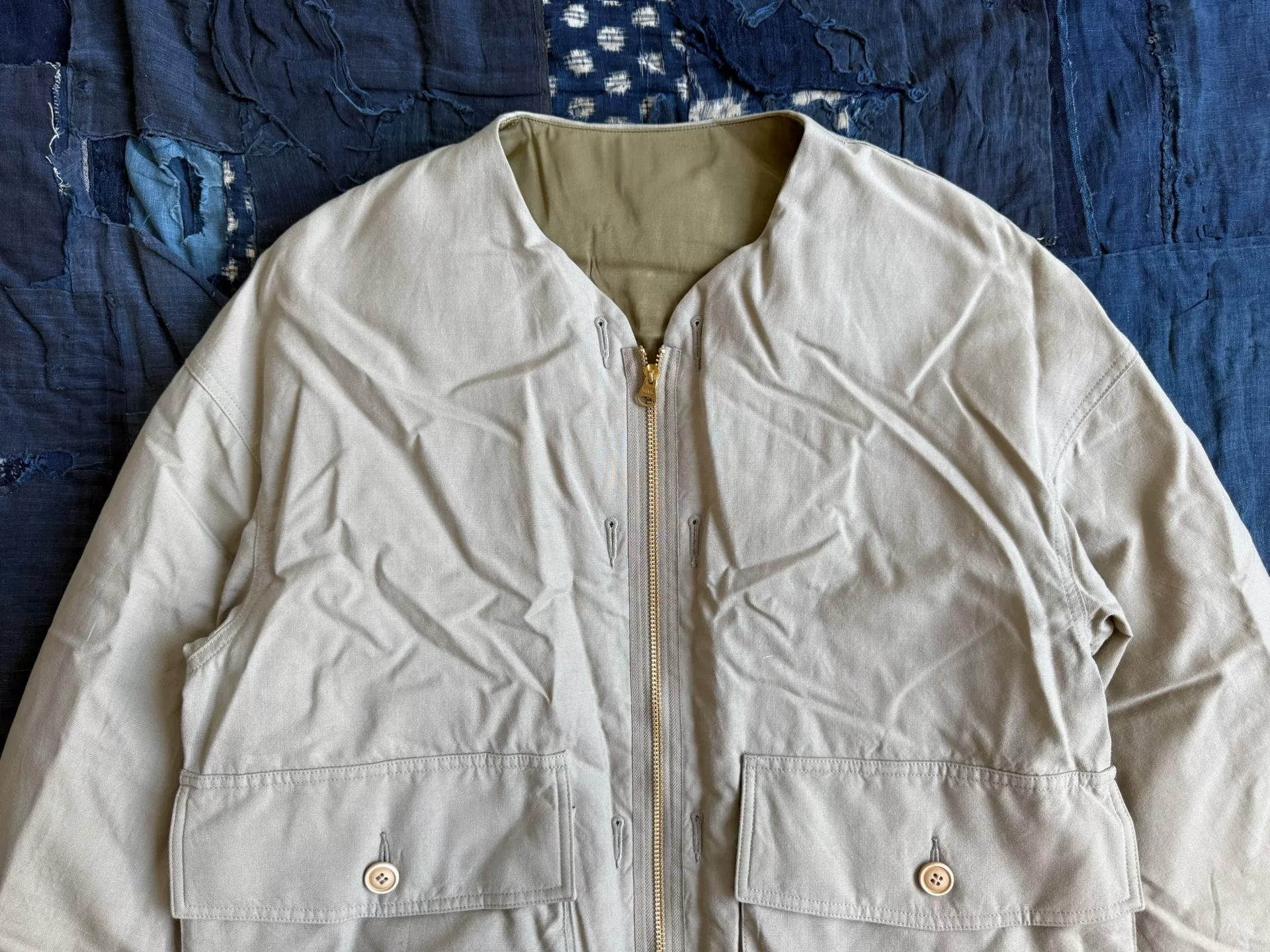 VISVIM 25AW IRIS DOWN JKT Reversible — back