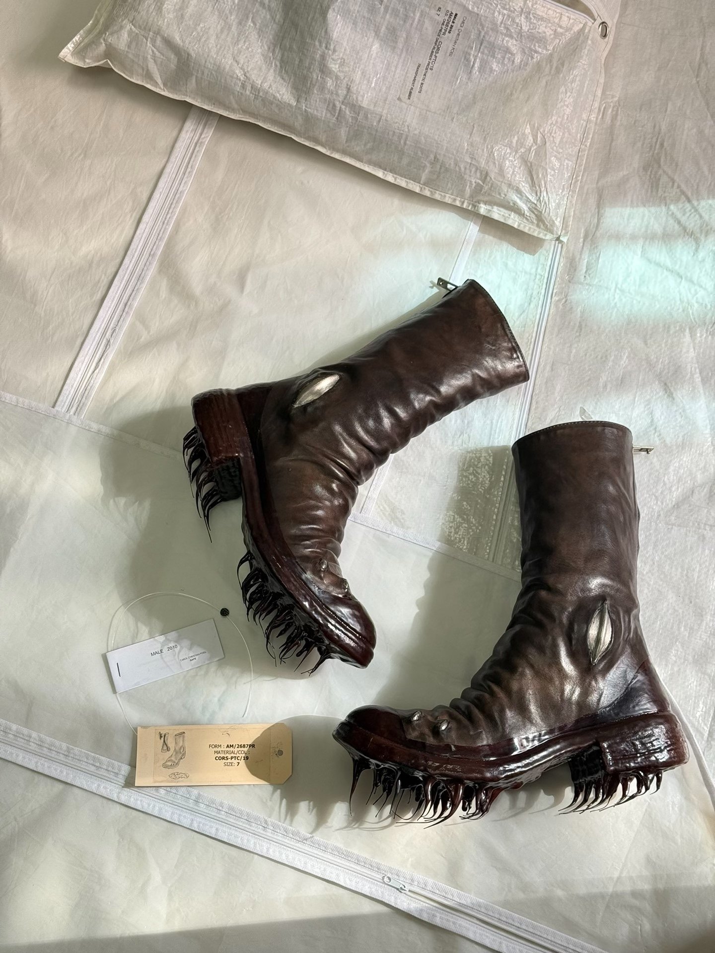 Carol Christian Poell AM2687PR Prosthetic Boots