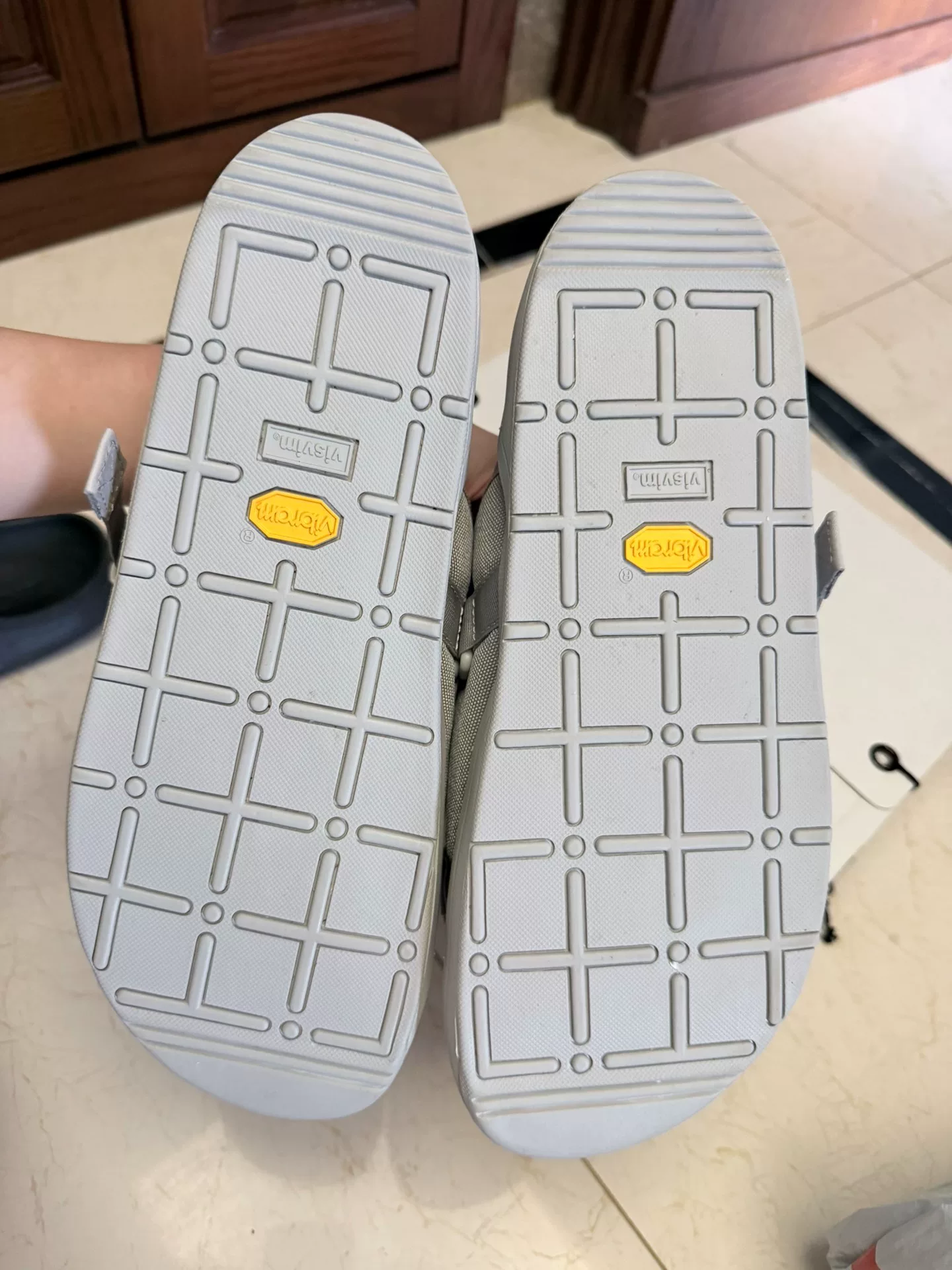 VISVIM CHRISTO Ballistic Nylon Limited Slippers — detail