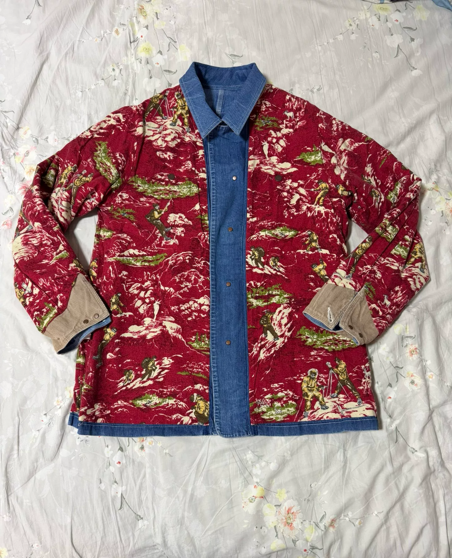 visvim 20AW Spot Item Denim Jacket — detail