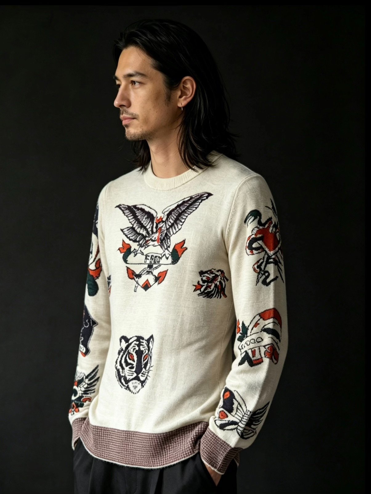 Yohji Yamamoto 03AW Pimp Archive Knit