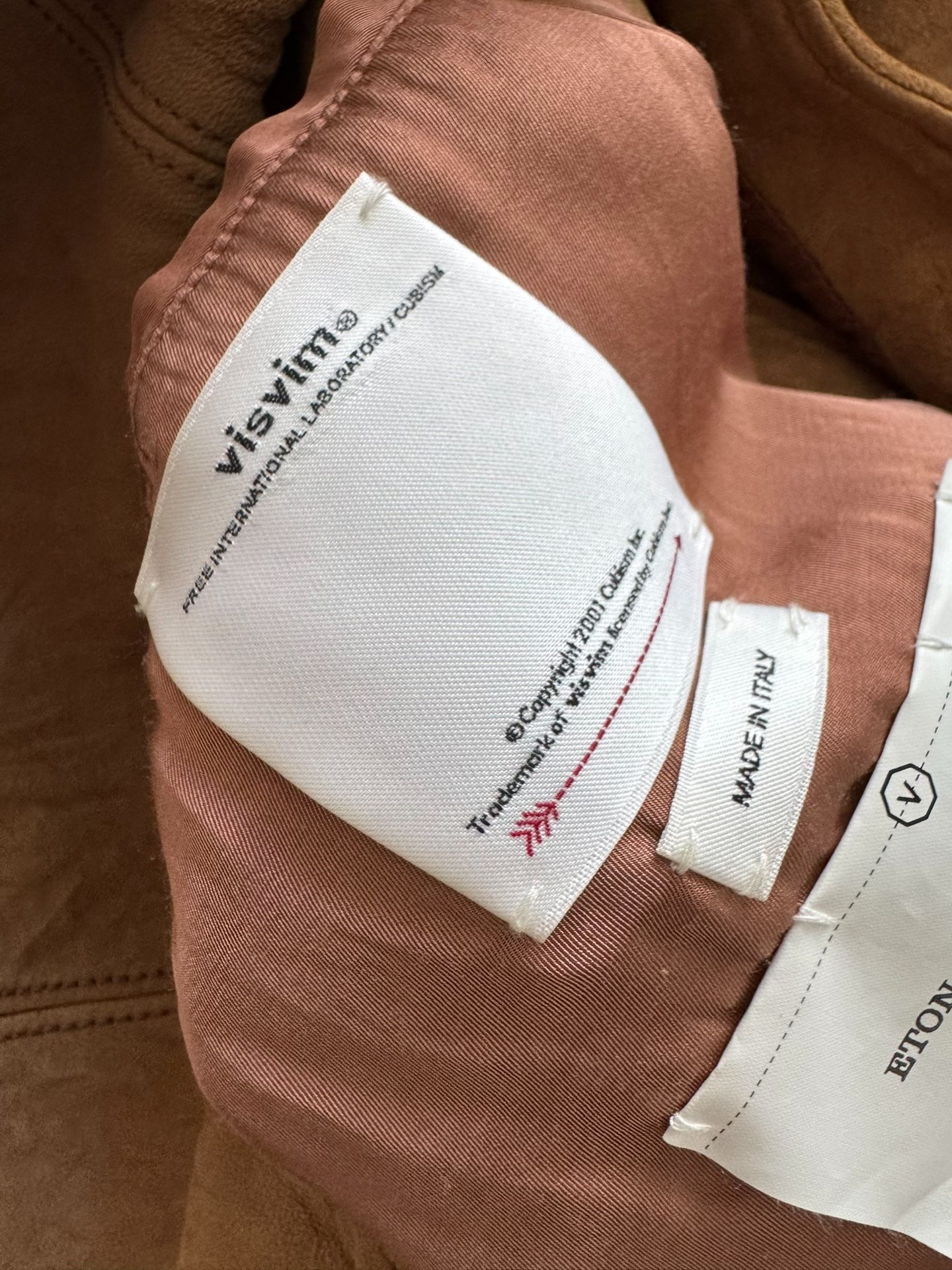 VISVIM 23AW Eton Lambskin Leather Jacket — front