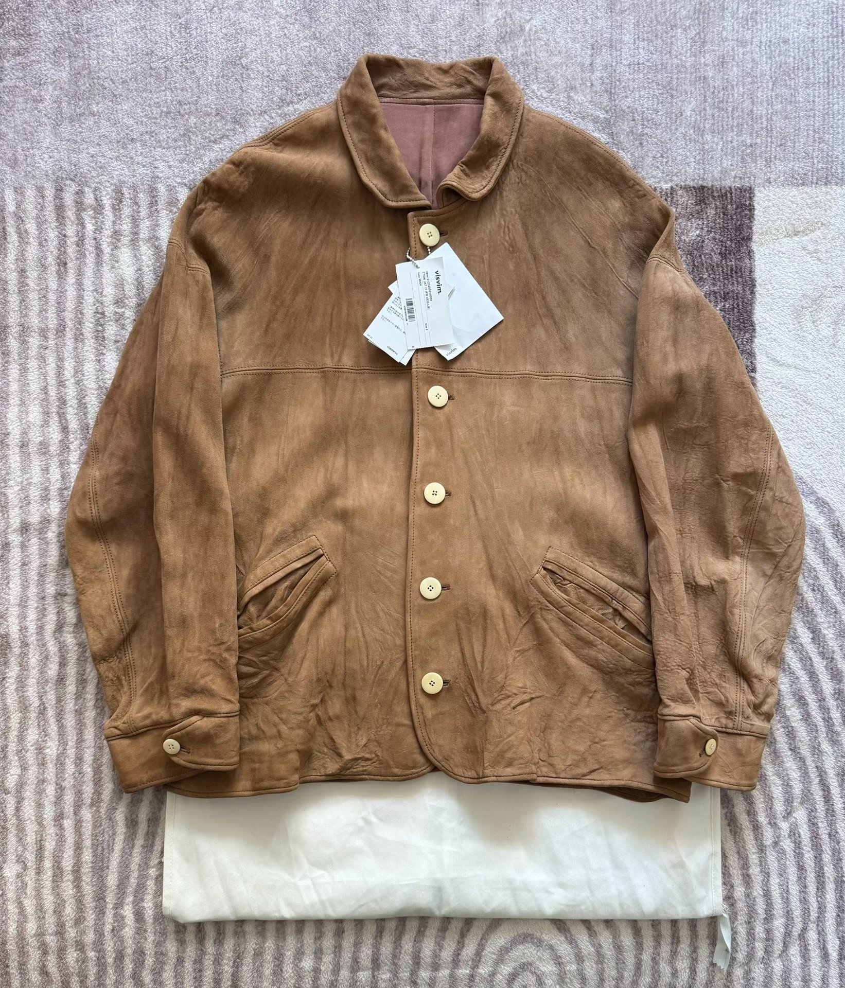 VISVIM 23AW Eton Lambskin Leather Jacket