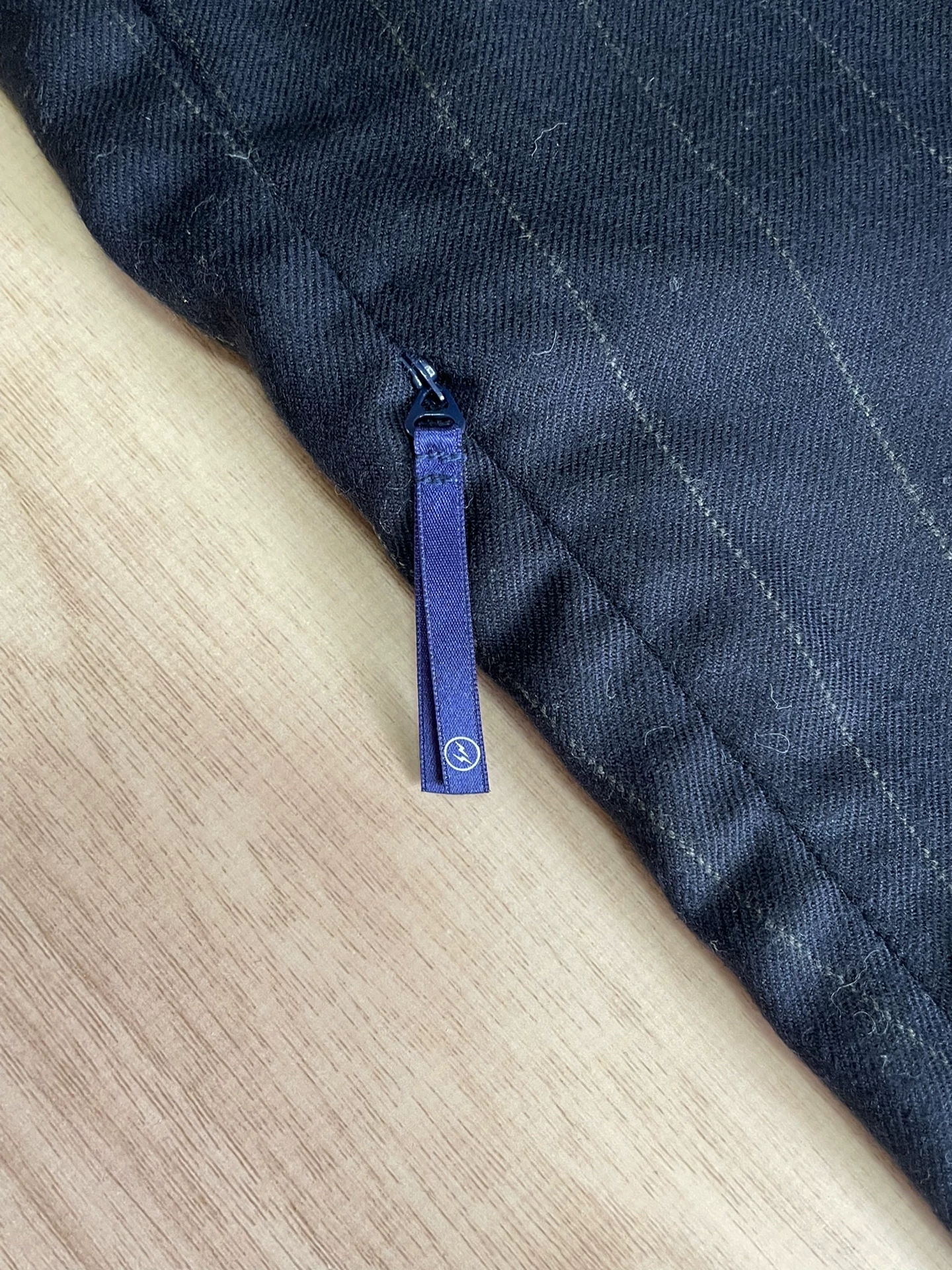 Denim by Vanquish Fragment Lightning Stripe Pants — detail