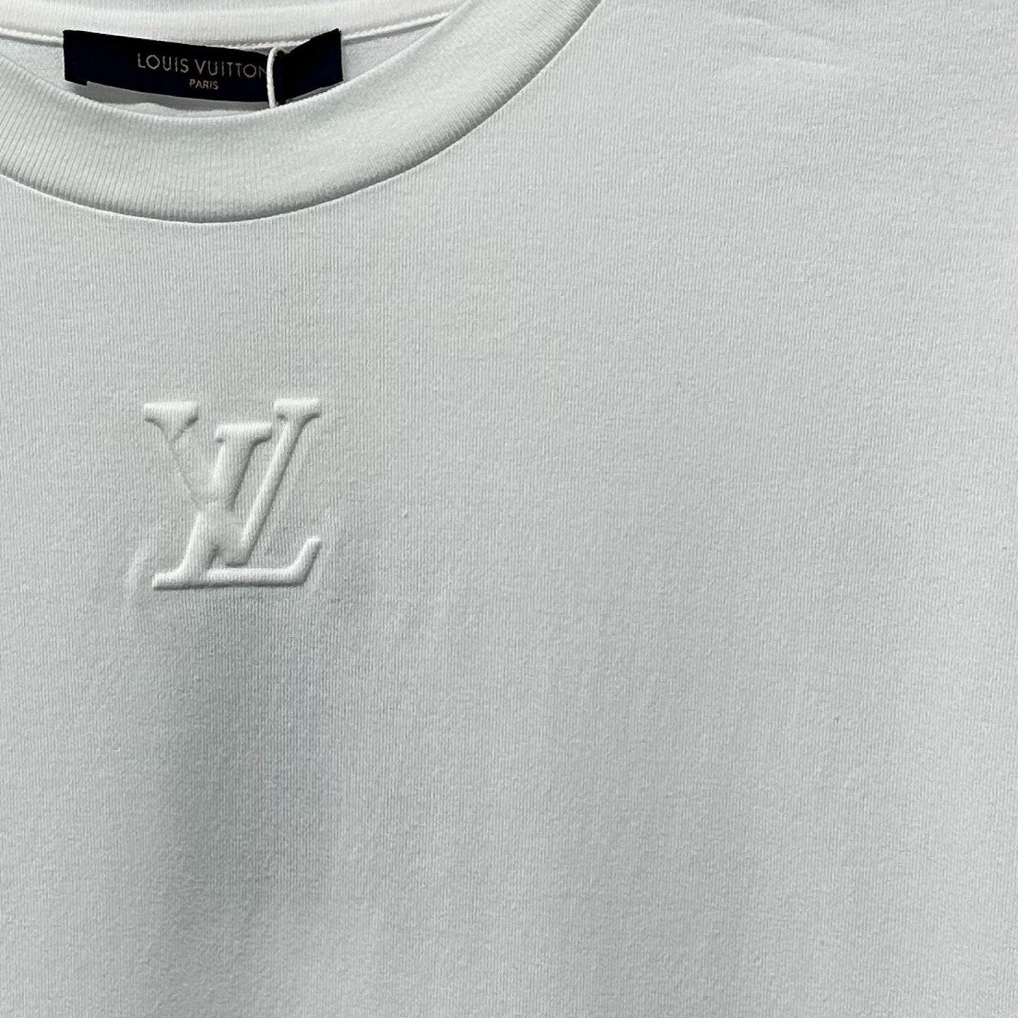 Louis Vuitton FW25 Embossed Logo Long Sleeve L — front