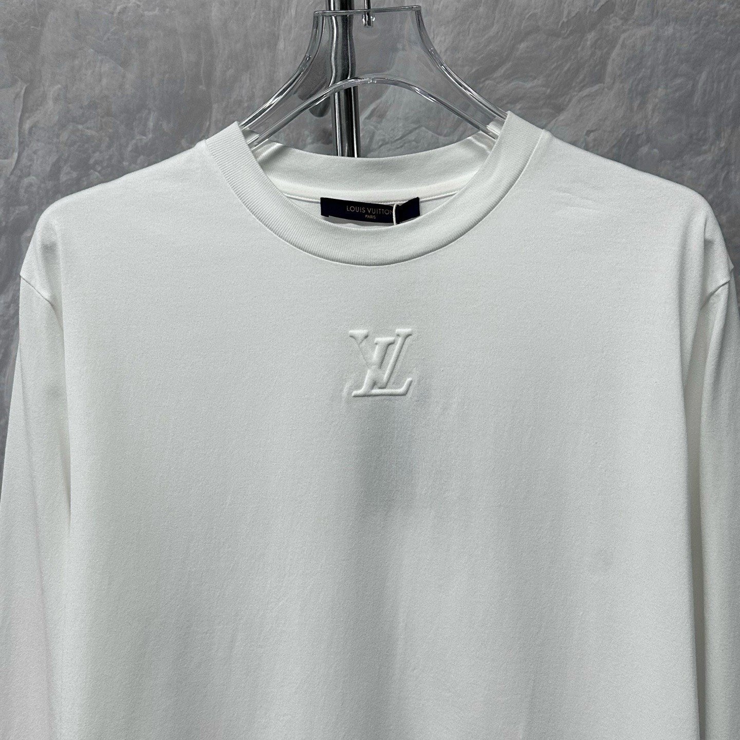 Louis Vuitton FW25 Embossed Logo Long Sleeve L — detail
