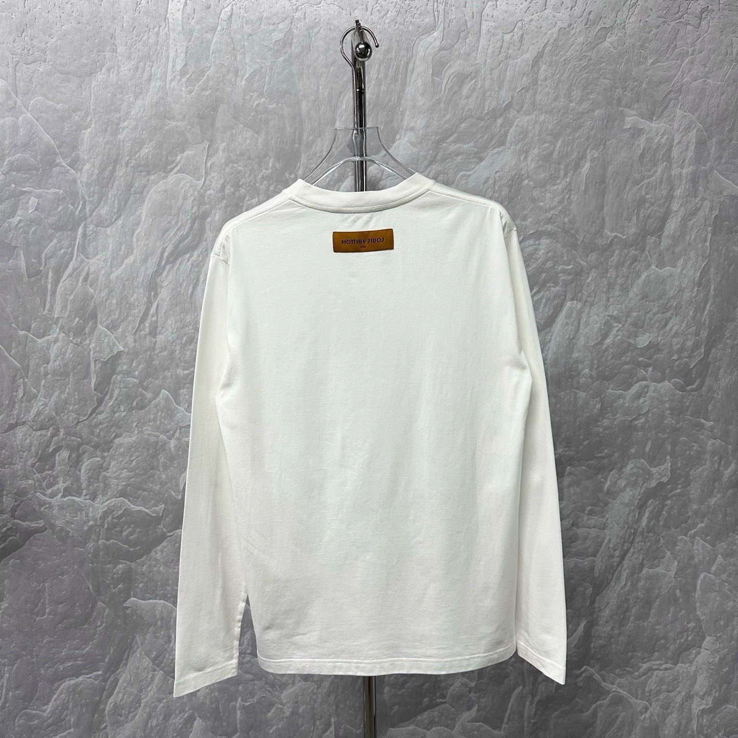 Louis Vuitton FW25 Embossed Logo Long Sleeve L — back