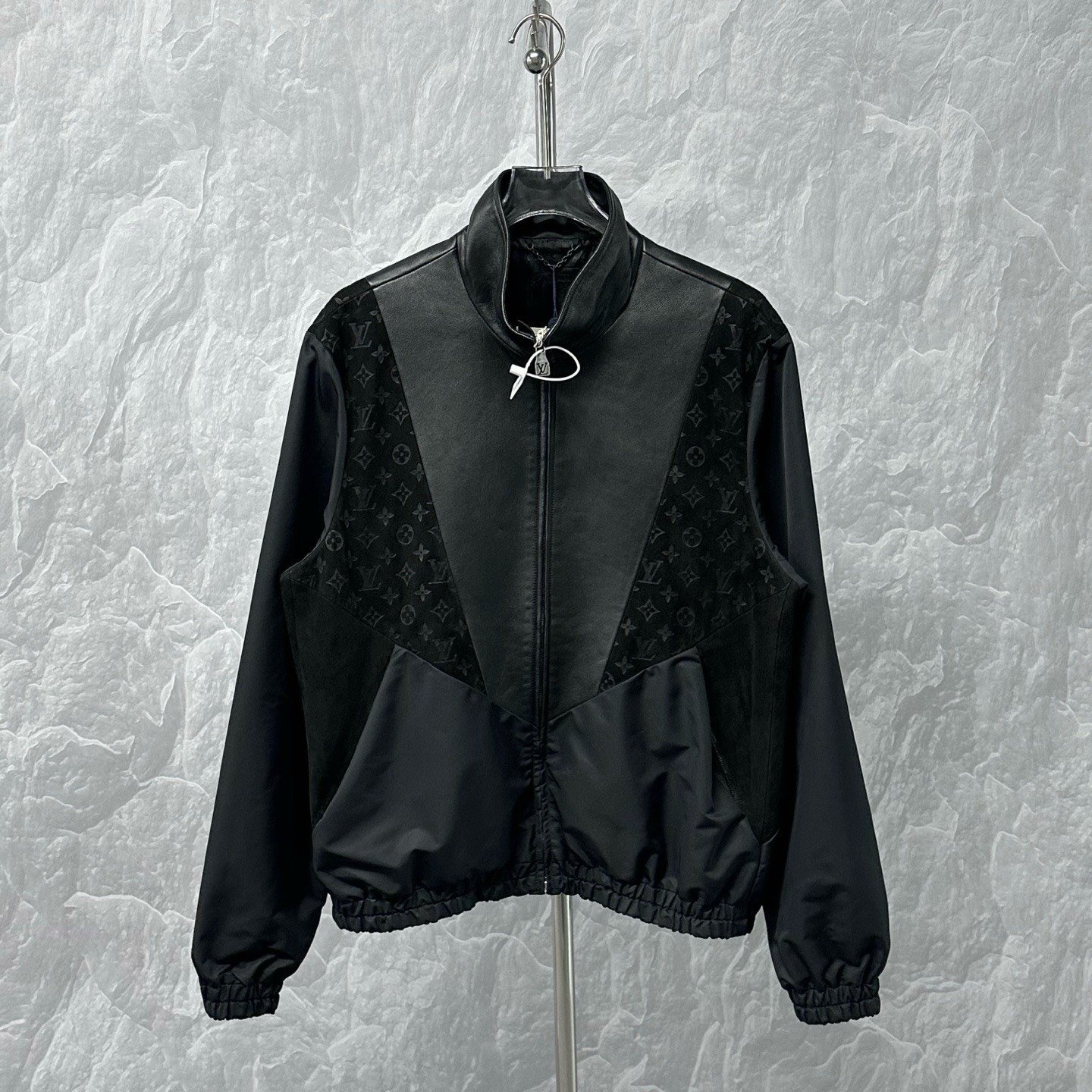 Louis Vuitton FW25 Patchwork Lambskin Jacket