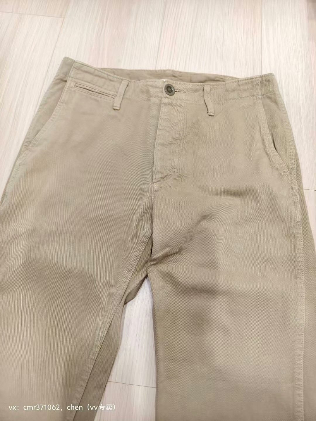 visvim 17aw slim chino — front