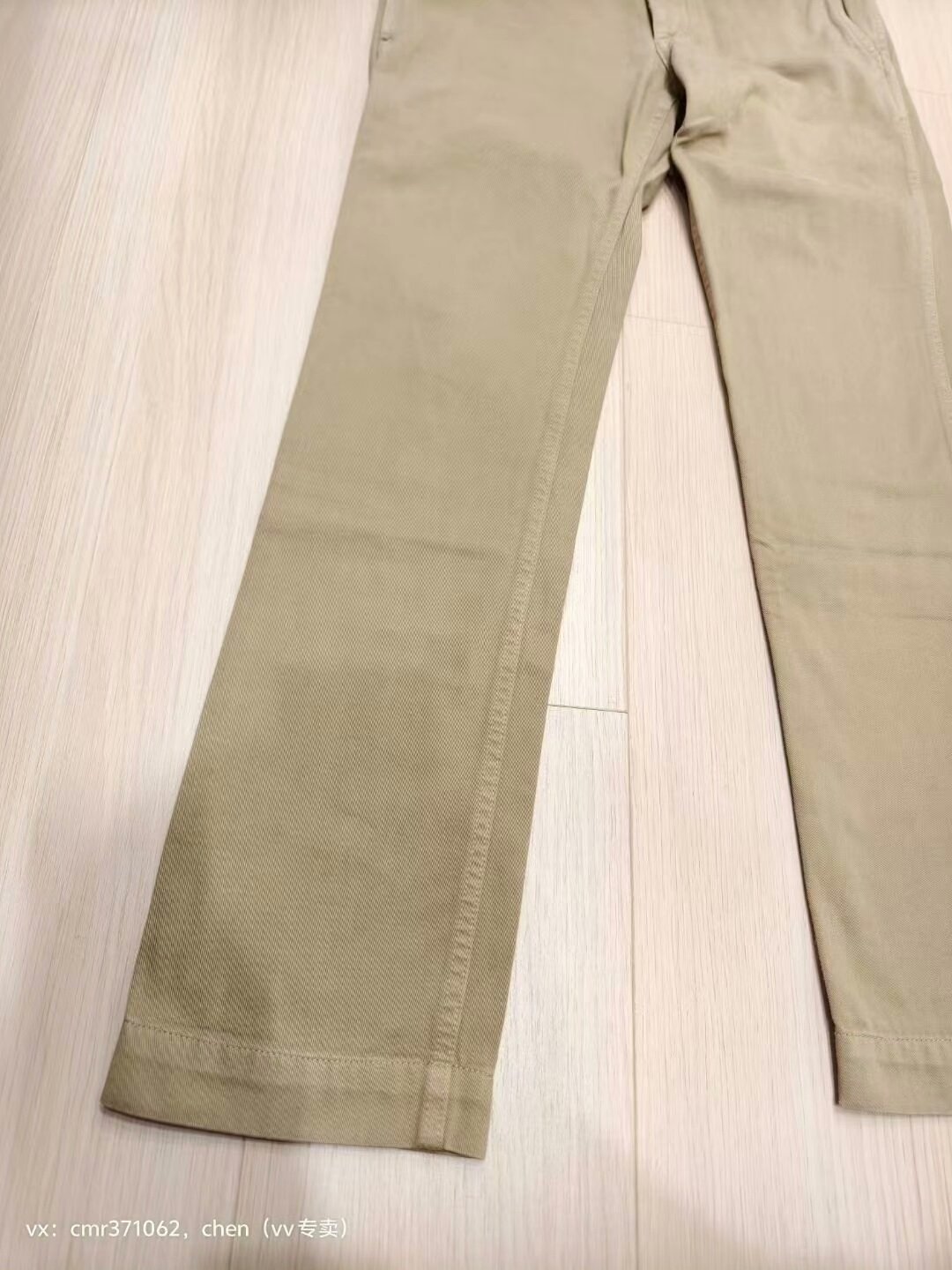 visvim 17aw slim chino — detail