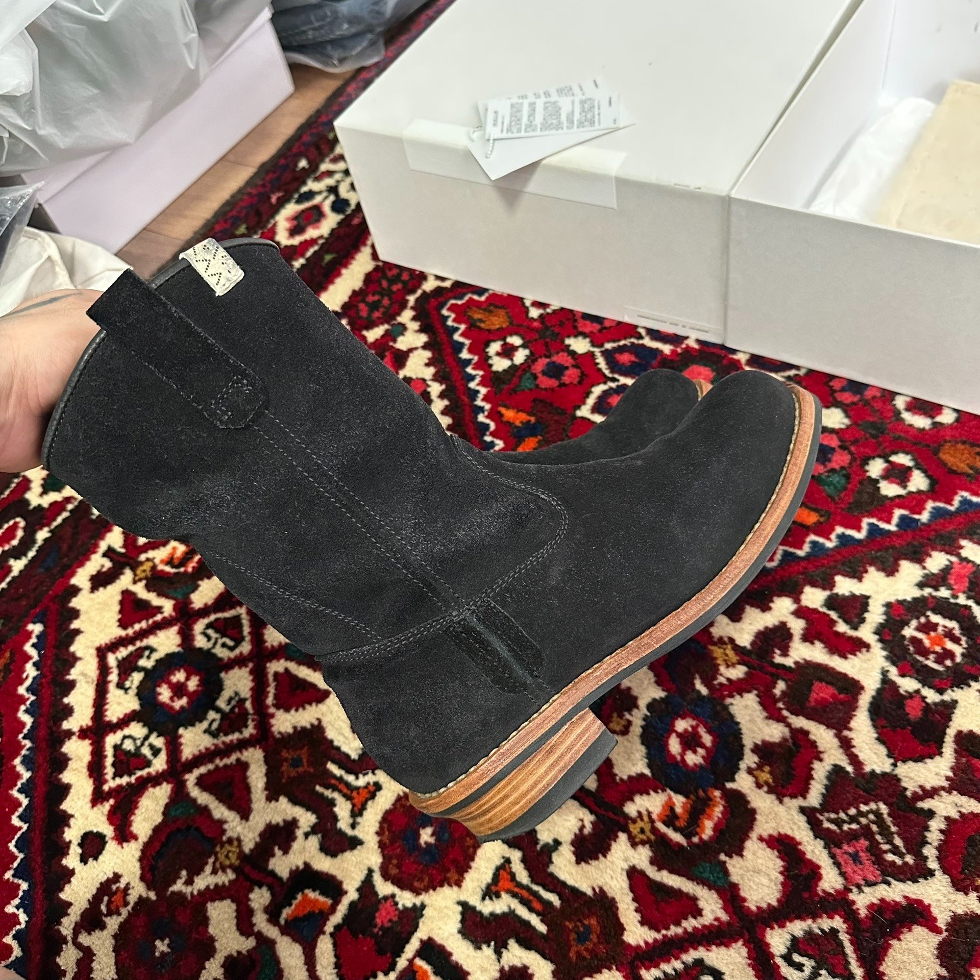visvim 22SS Wabanaki Boots — label