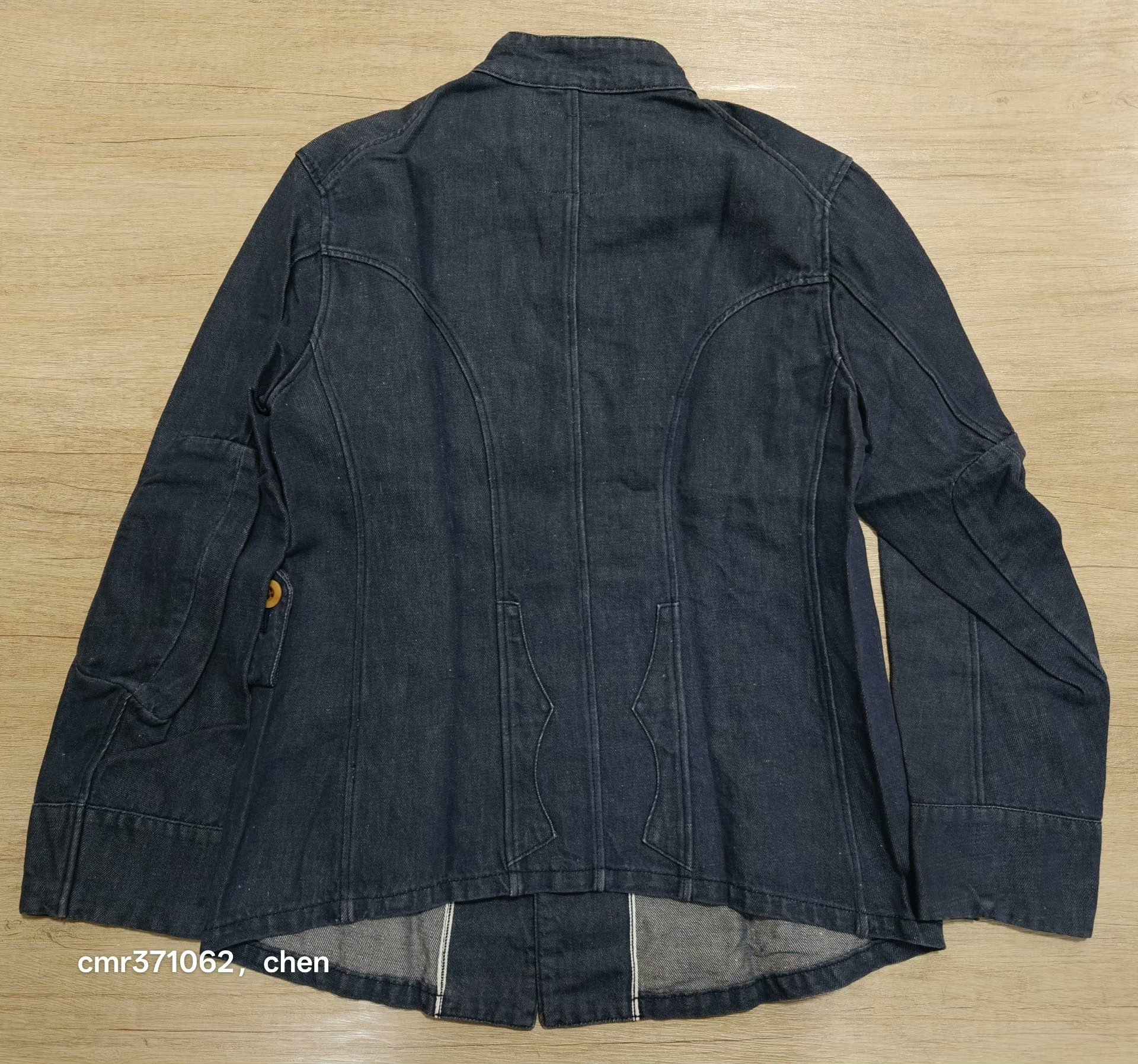VISVIM 14SS LUGLI JKT DMGD — back