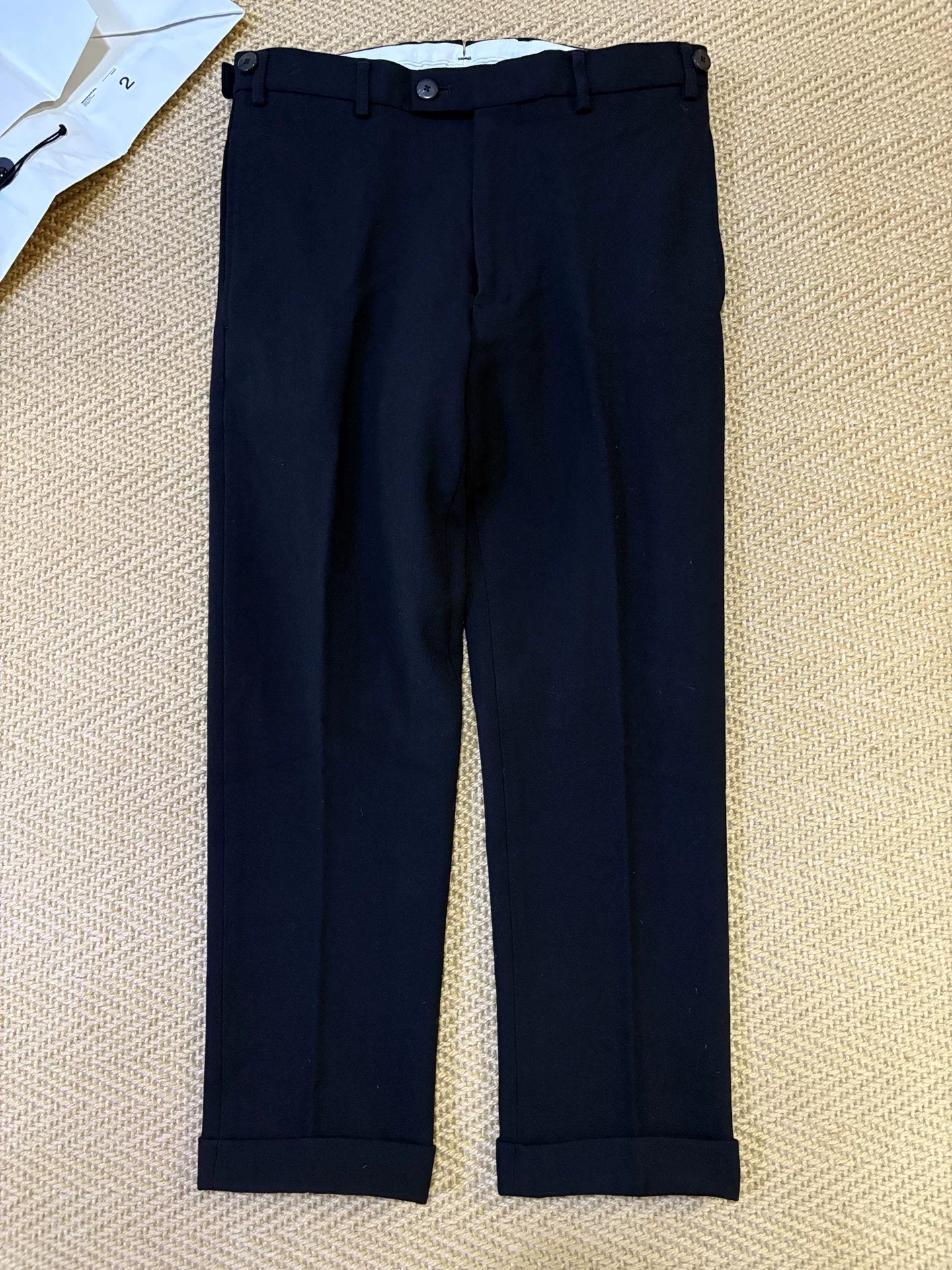 VISVIM High-Water Wool Slacks