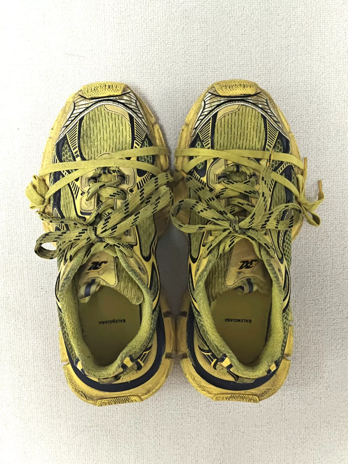Balenciaga 3XL Low-Top Sneakers — back