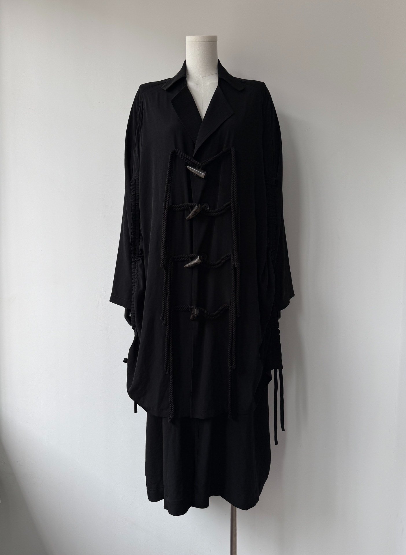 Yohji Yamamoto 20SS Triacetate Long Coat