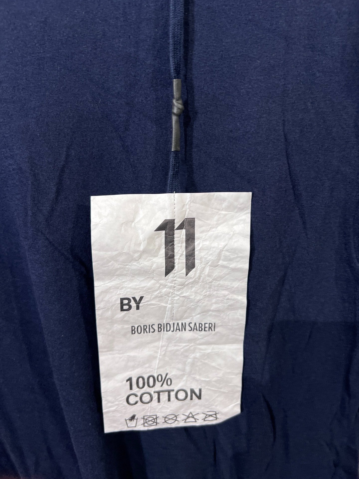 Boris Bidjan Saberi 11by bbs TS4F T-shirt — label
