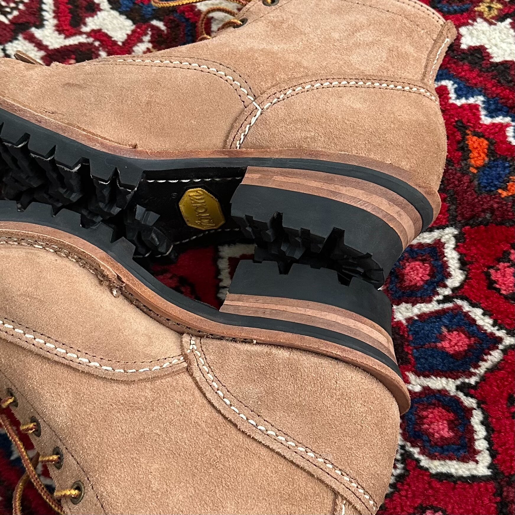 Wesco Jobmaster 2001 Short Face Boots — label