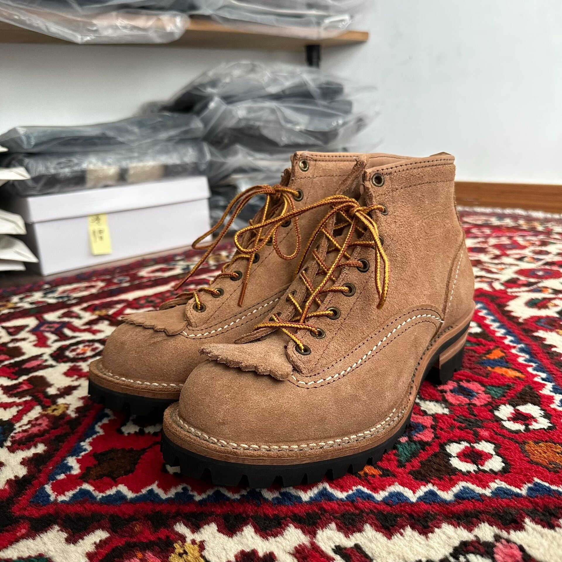 Wesco Jobmaster 2001 Short Face Boots — front