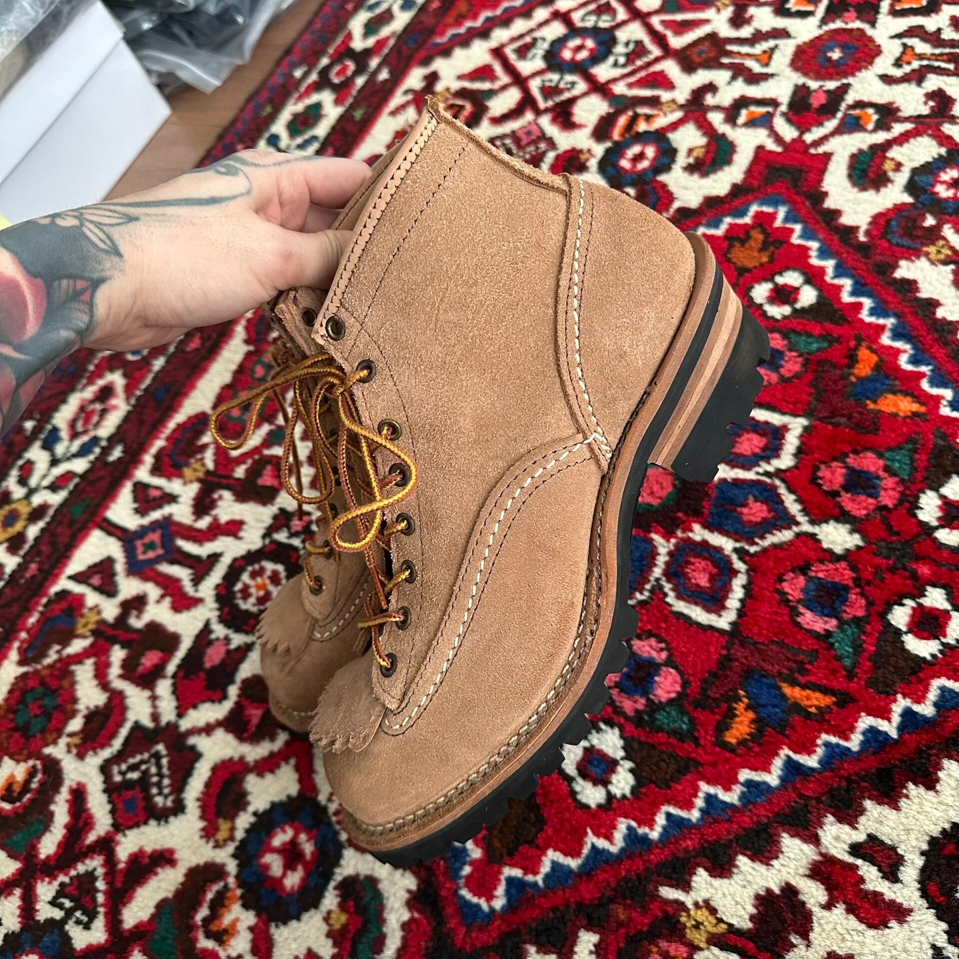 Wesco Jobmaster 2001 Short Face Boots — back