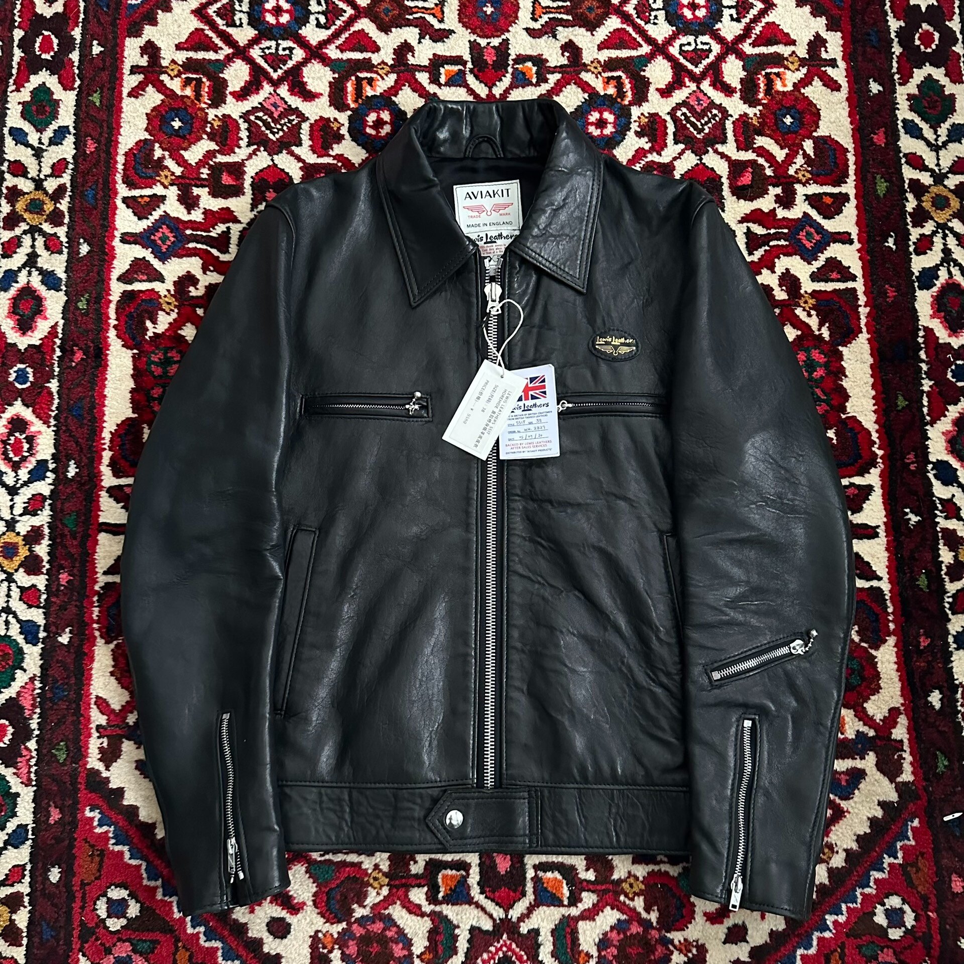 Lewis Leathers 551T Sheepskin Leather Jacket