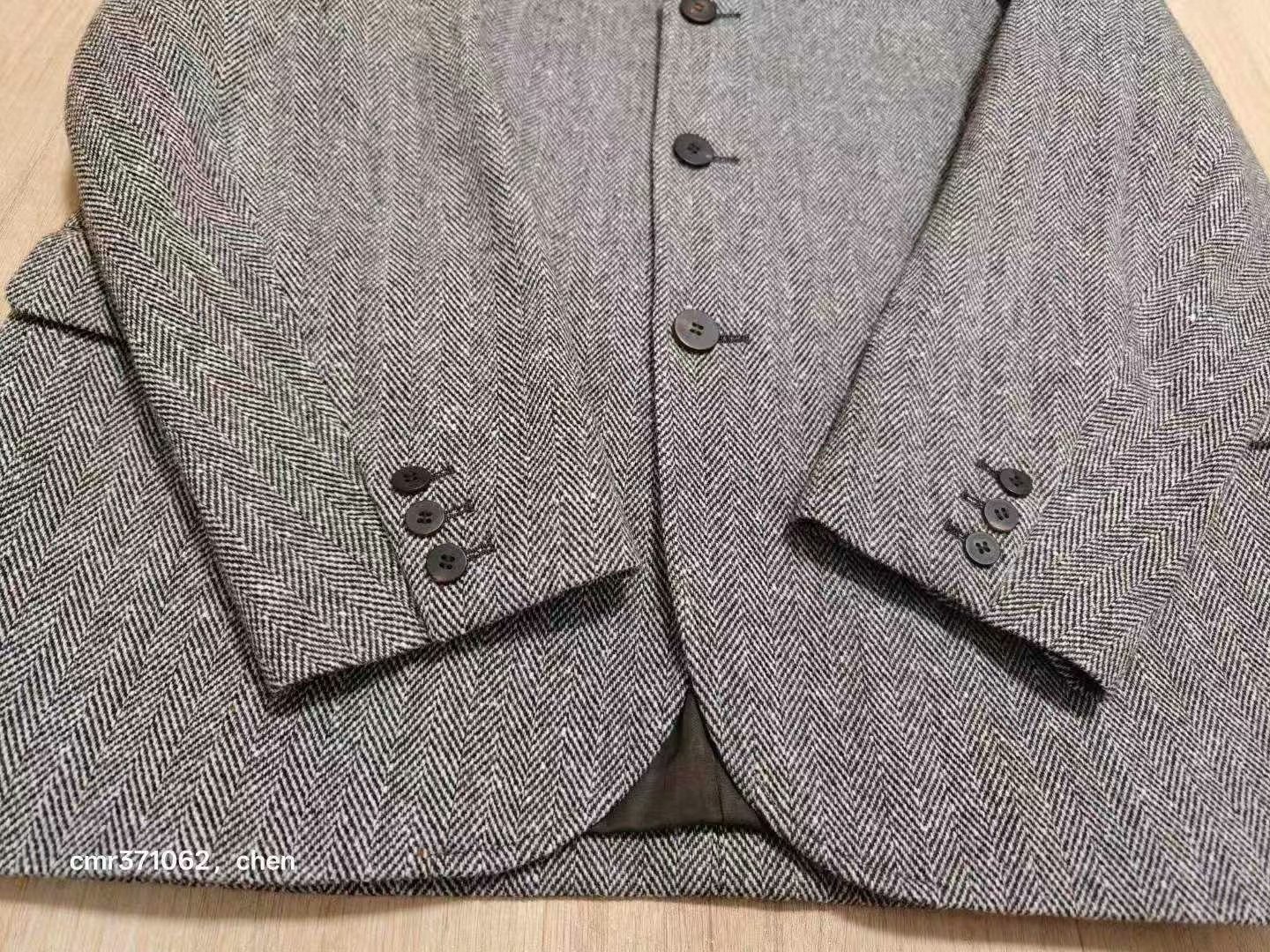 VISVIM 24AW BOWEN BLAZER (DONEGAL TWEEN) — detail