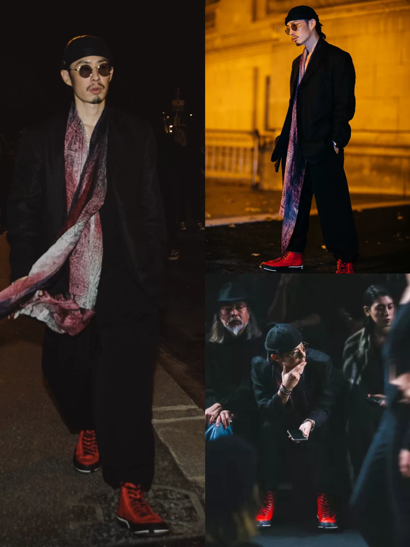 Yohji xVessel 2020SS Red High-Top — front