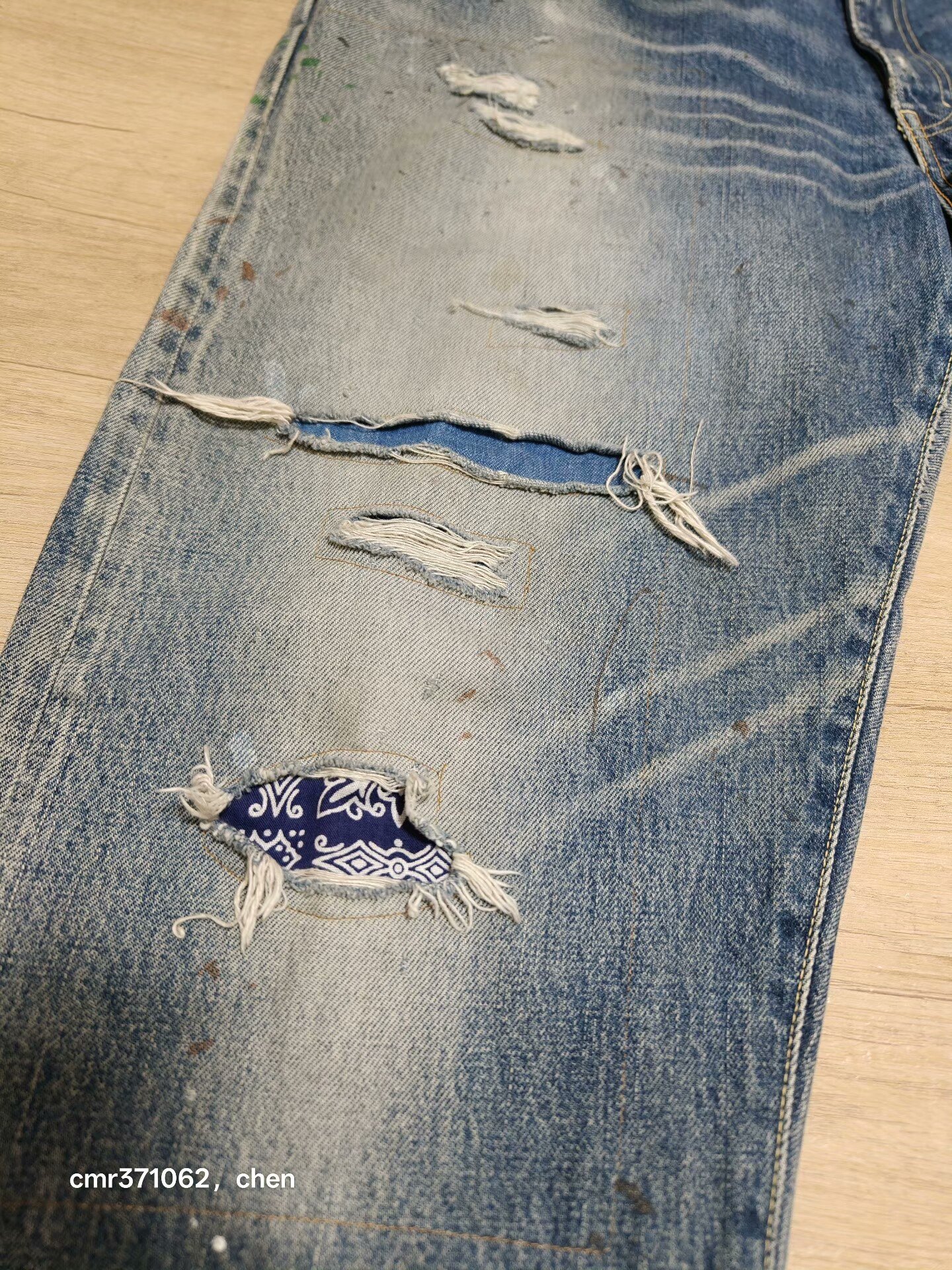 visvim 22 ICT Journeyman Pants — detail
