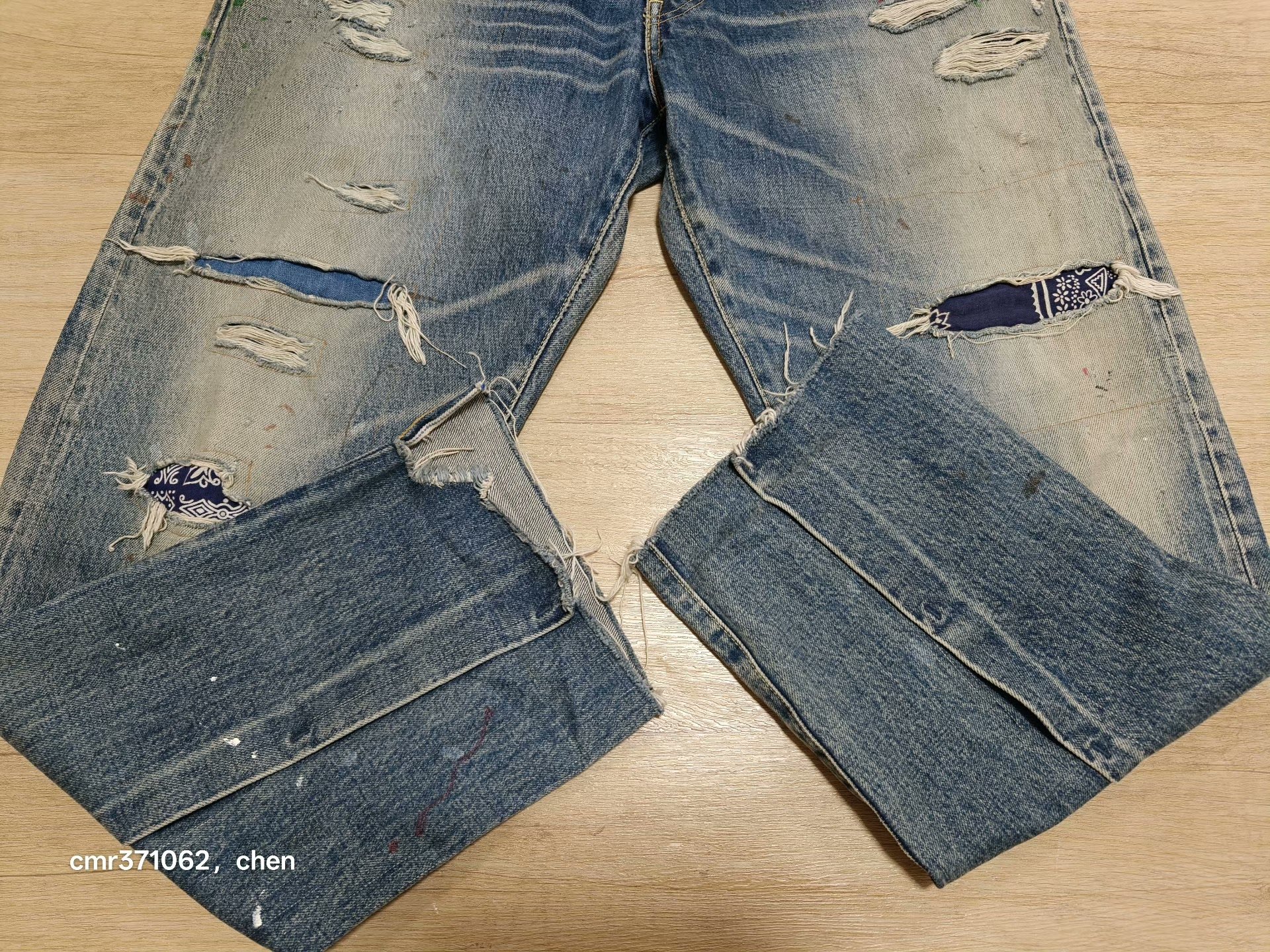 visvim 22 ICT Journeyman Pants — label