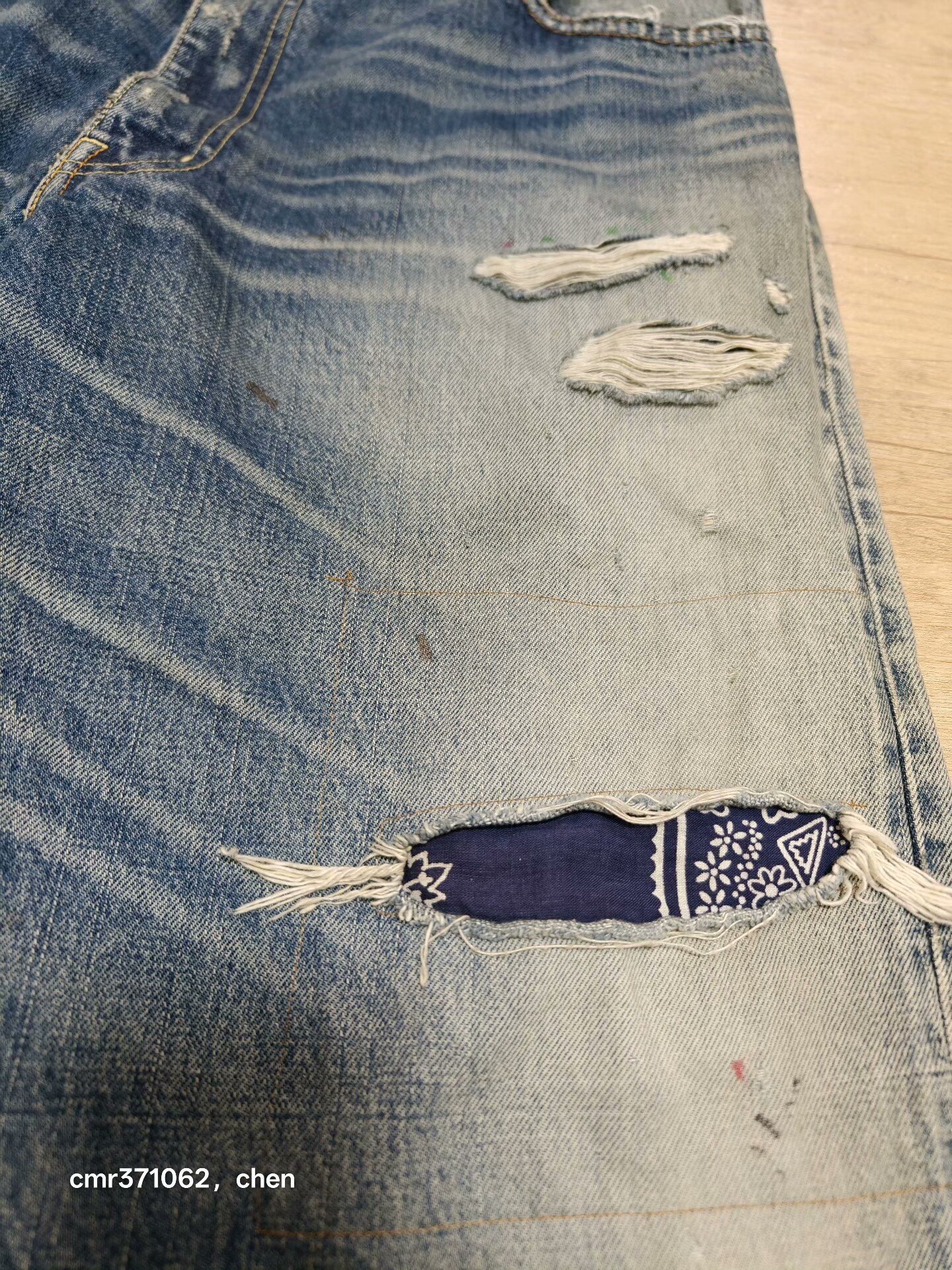 visvim 22 ICT Journeyman Pants — back