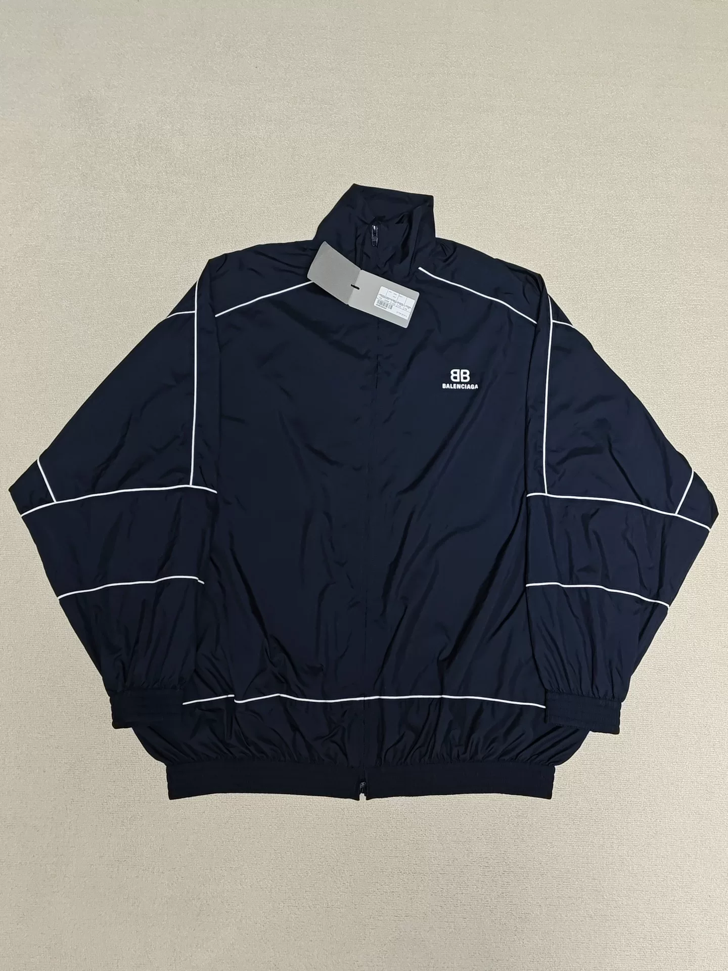 Balenciaga BB Logo Sporty Zip Jacket